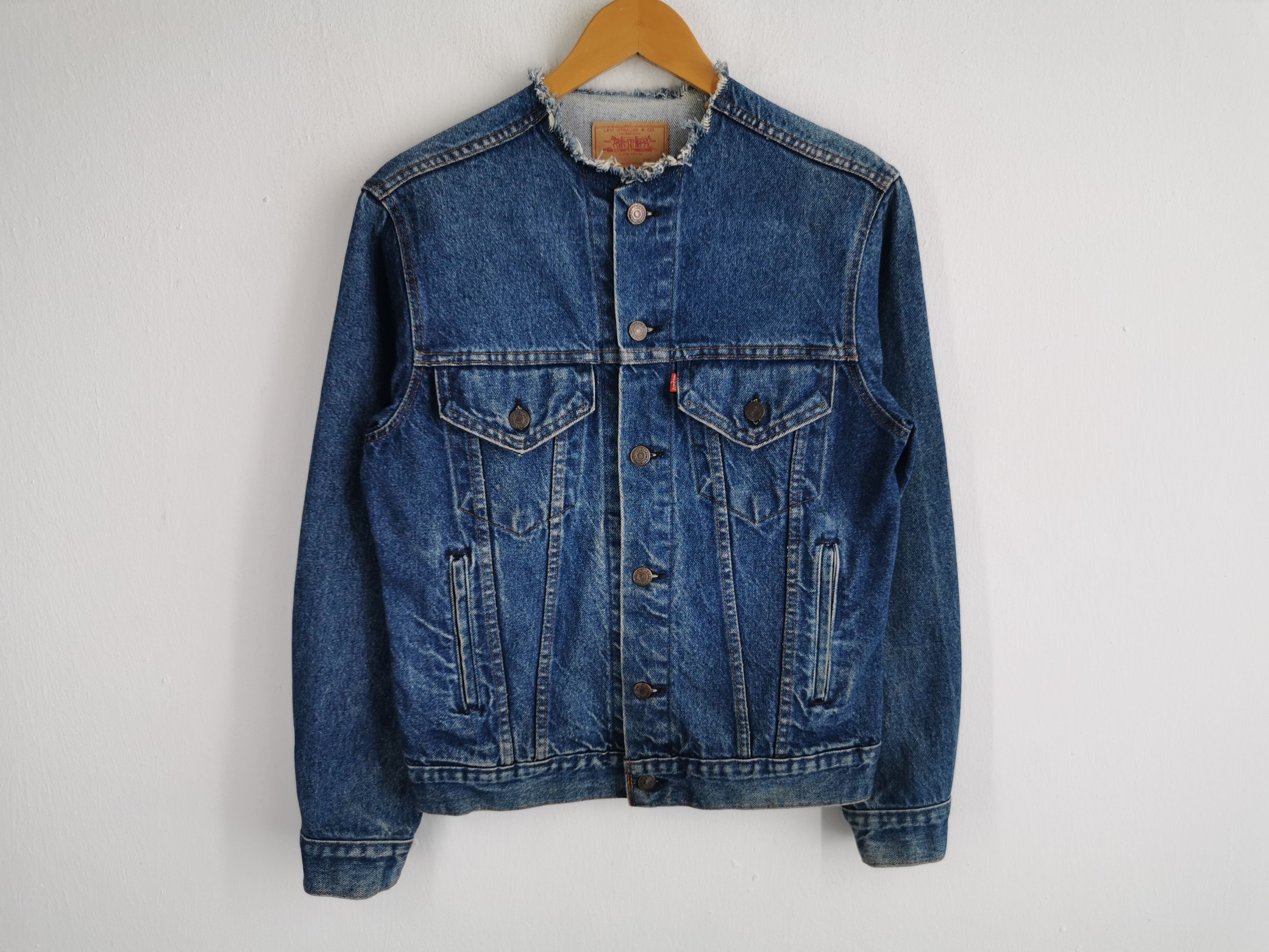 Levi's Distressed Vintage Levis Lot 70306-0216 Denim Jacket Size US M / EU 48-50 / 2 - 2 Thumbnail