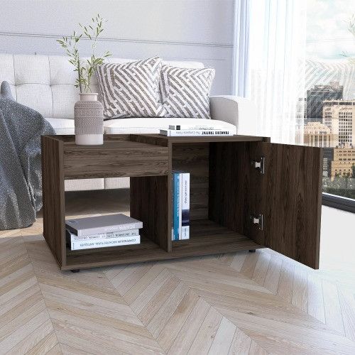 Designer × Homemade Tualatin 2-Shelf Coffee Table Dark Walnut Size US L / EU 52-54 / 3 - 8 Thumbnail