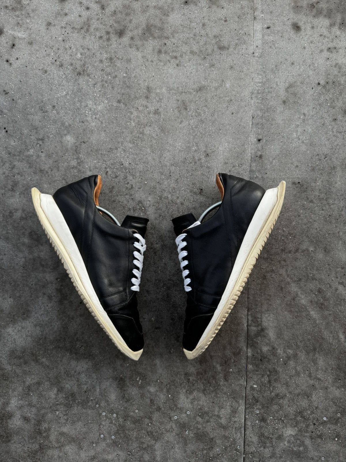 Rick Owens Rick Owens oblique Lace Up Runner sneakers archive designer Size US 9 / EU 42 - 2 Thumbnail