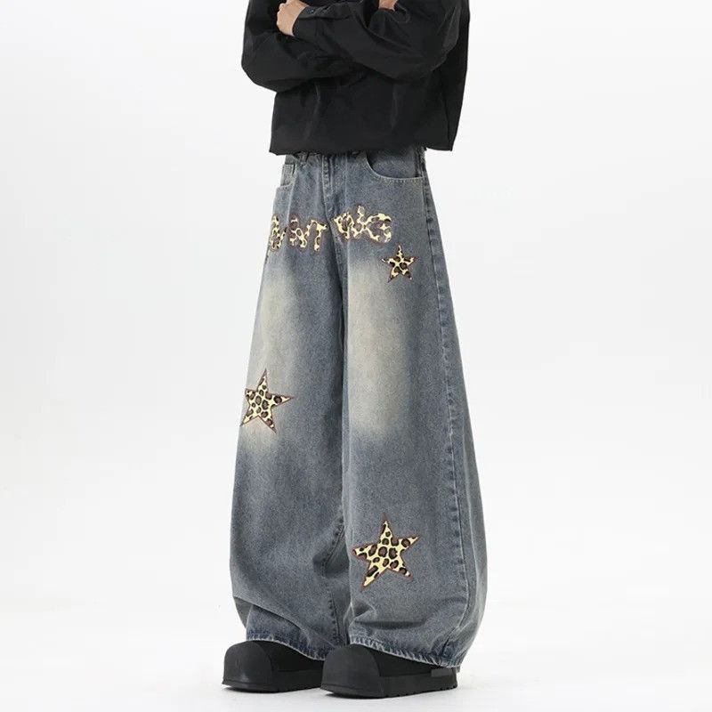 Men's Jeans Star Leopard