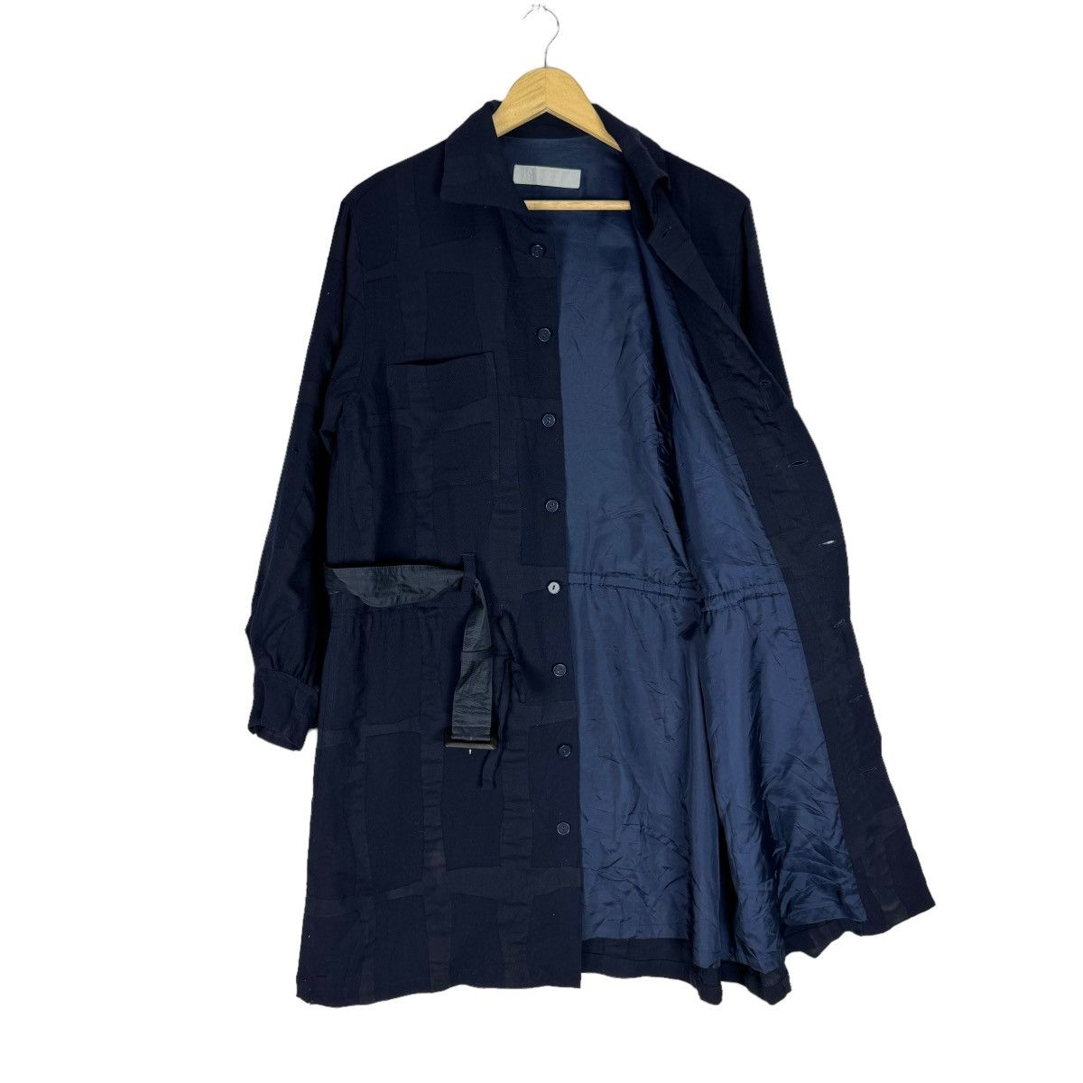Yohji Yamamoto 🔥WORKSHOP YOHJI YAMAMOTO STRIPED BUTTON JACKET Size US M / EU 48-50 / 2 - 6 Thumbnail