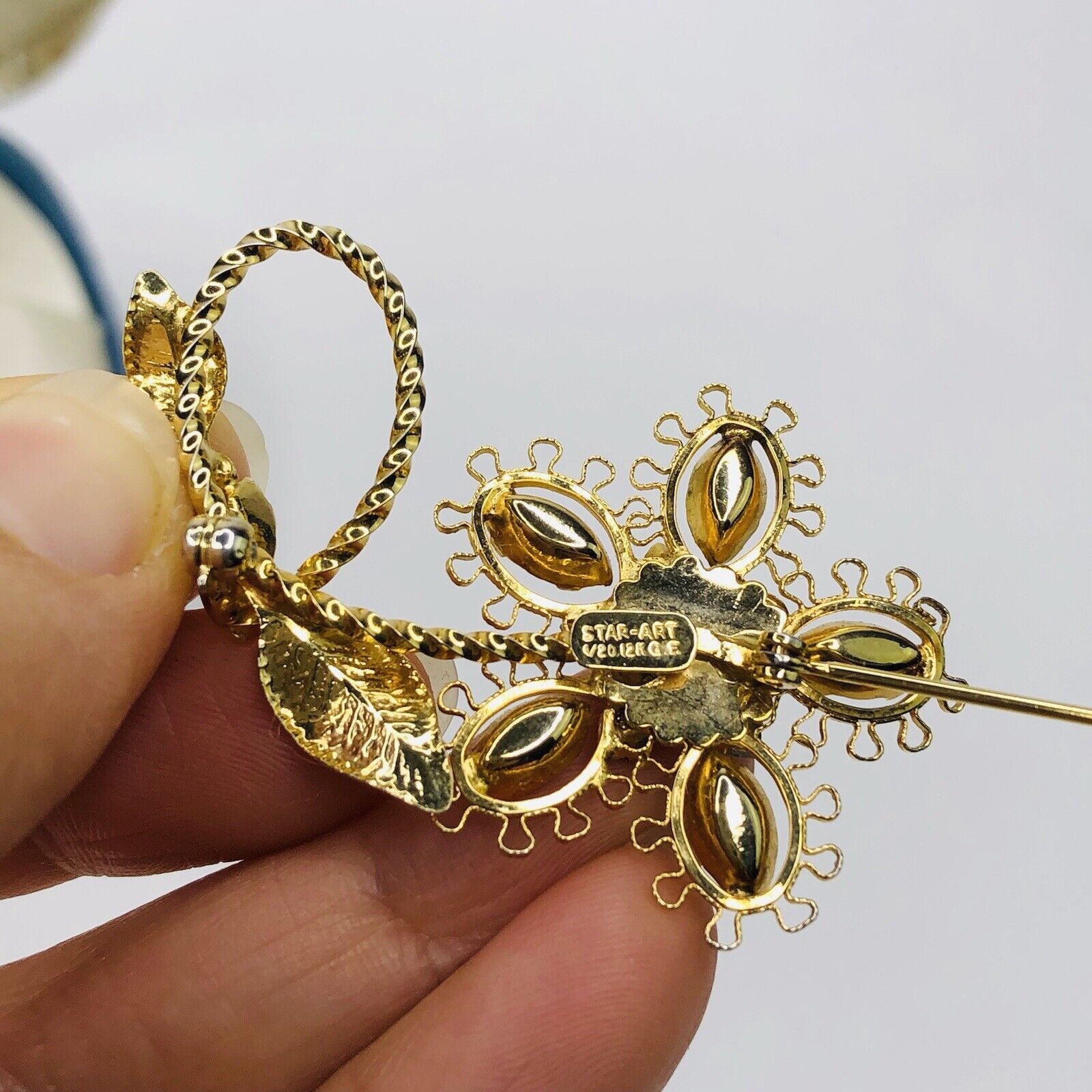 Other VTG Star-Art Brooch & Earrings Set 12K Gold Filled Aurora Size ONE SIZE - 13 Thumbnail