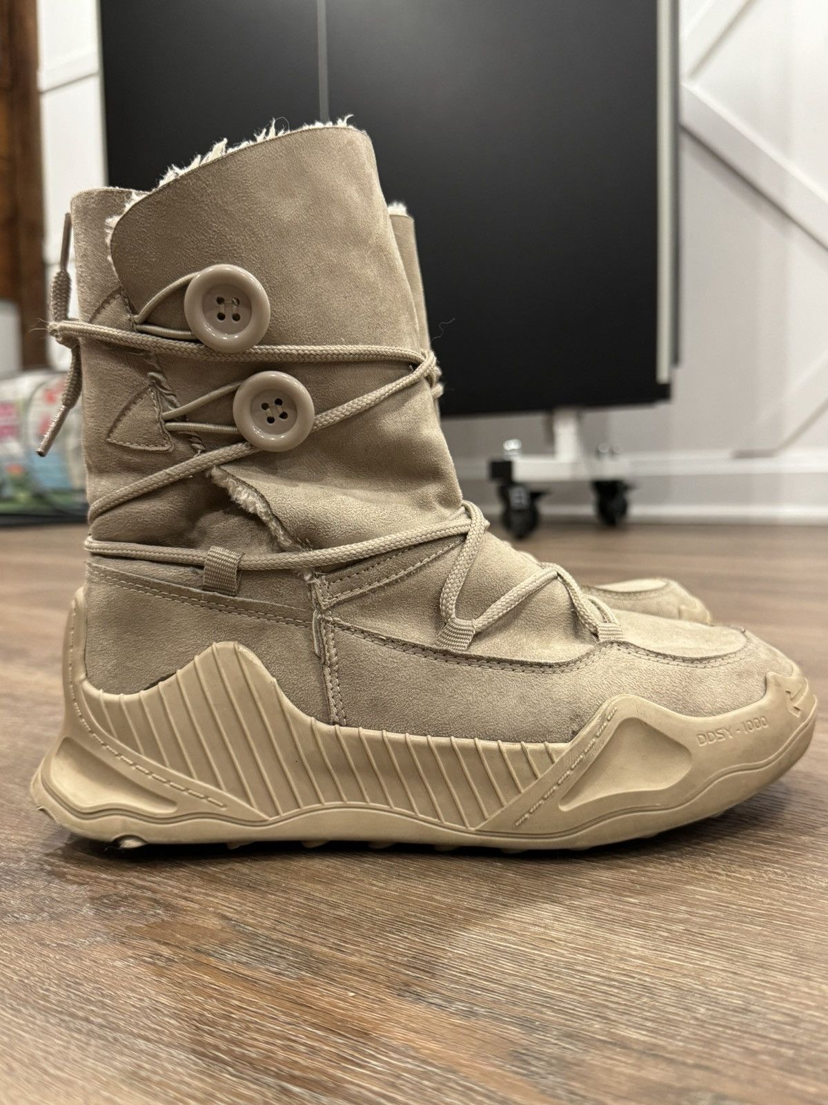 Off-White Off-White™ DDSY-1000 Suede Boots – 2013 Virgil Abloh Archive Size US 9 / IT 39 - 21 Thumbnail