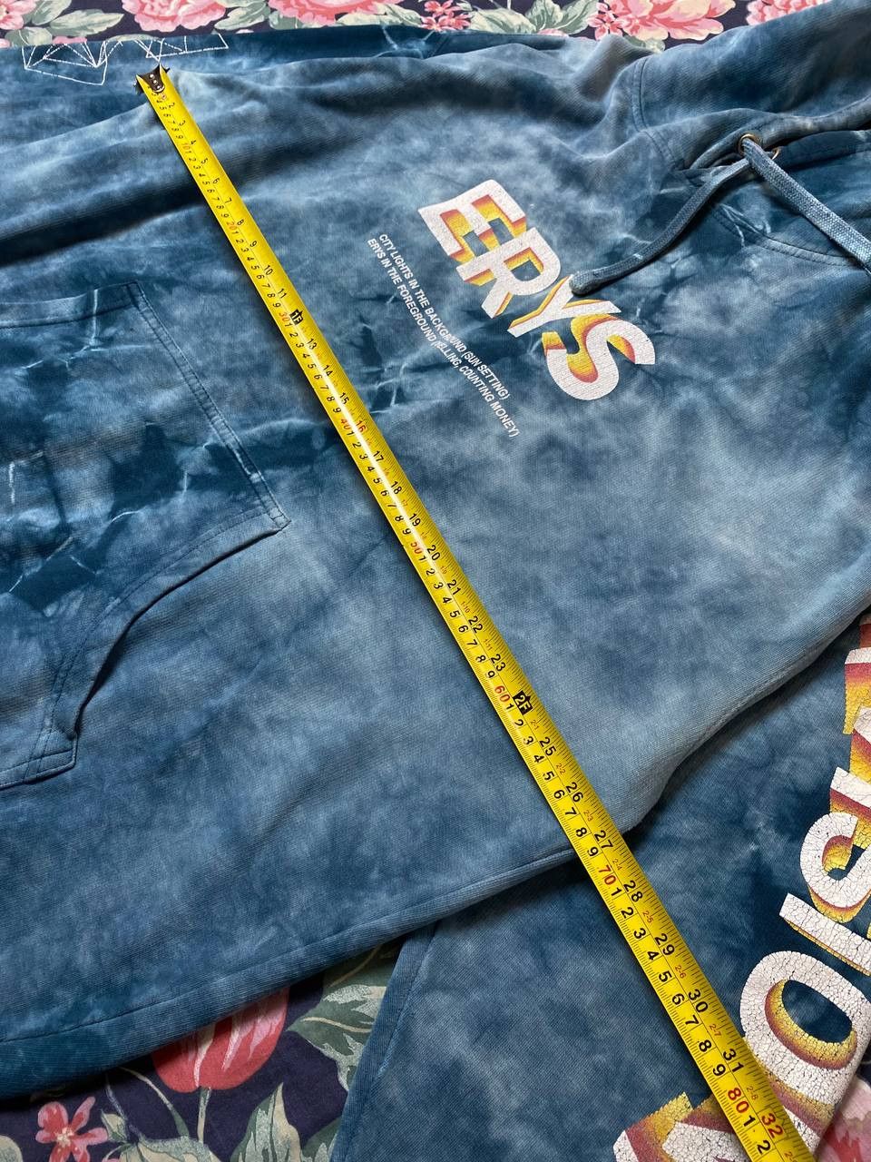 Vintage MSFTSrep SYRE/ERYS Vision Album RARE Graphic Tour Hoodie Size US XXL / EU 58 / 5 - 15 Thumbnail