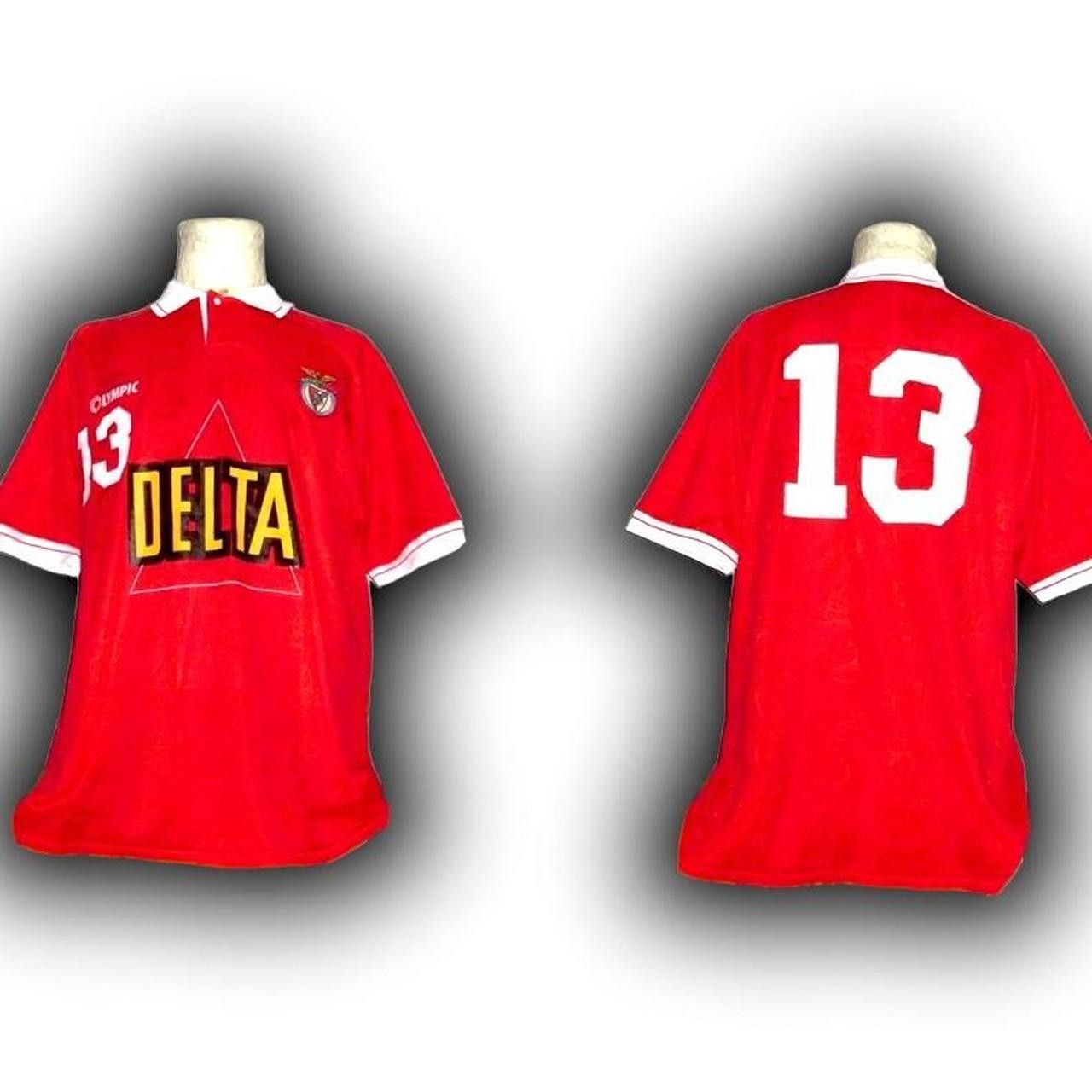 Other Fc Benfica Portugal 1995 1996 Home Shirt Jersey Size US XL / EU 56 / 4 - 2 Thumbnail