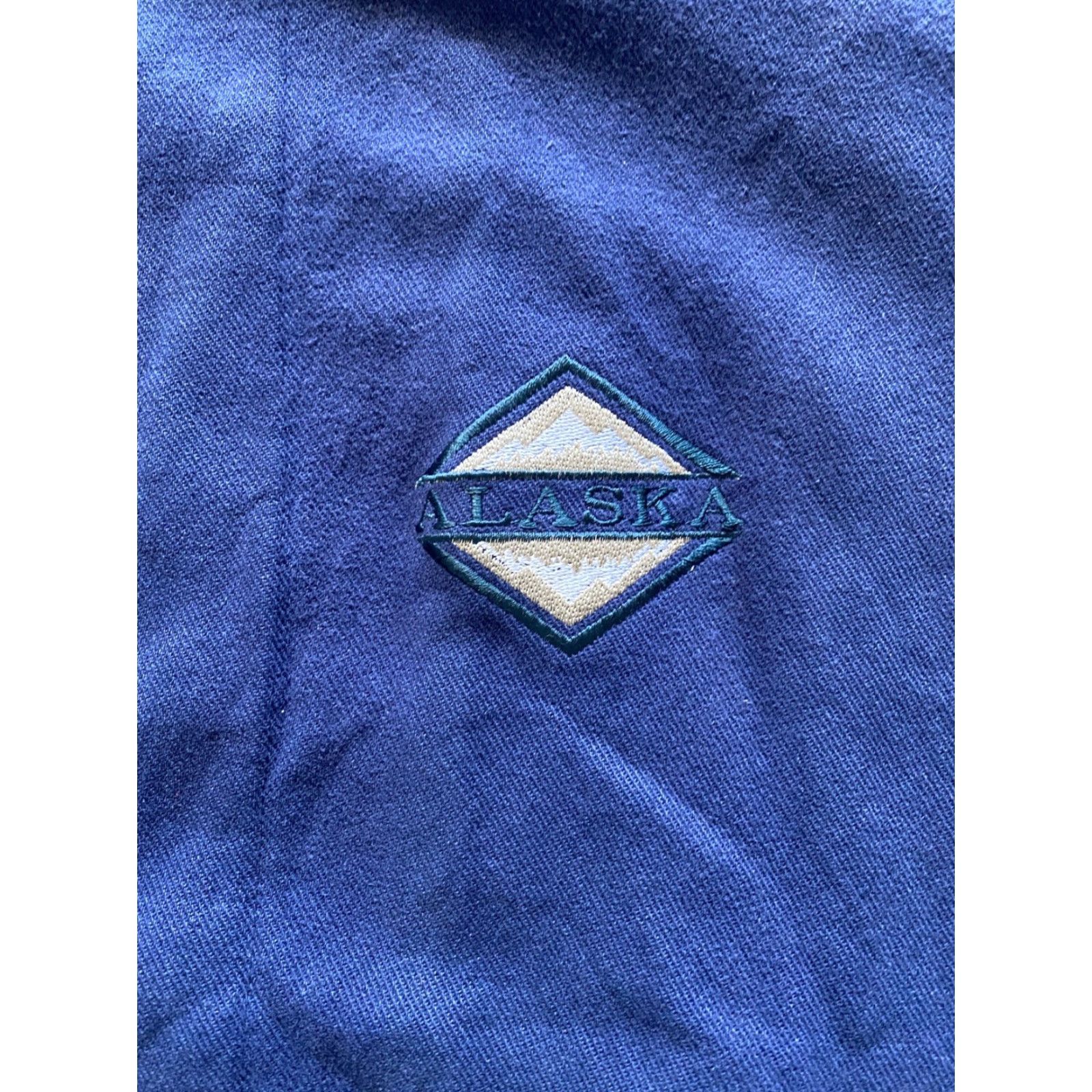 Vintage Vintage Wek The World Shacket Size 2 Made In USA Alaska Blue Green Size US XS / EU 42 / 0 - 5 Thumbnail