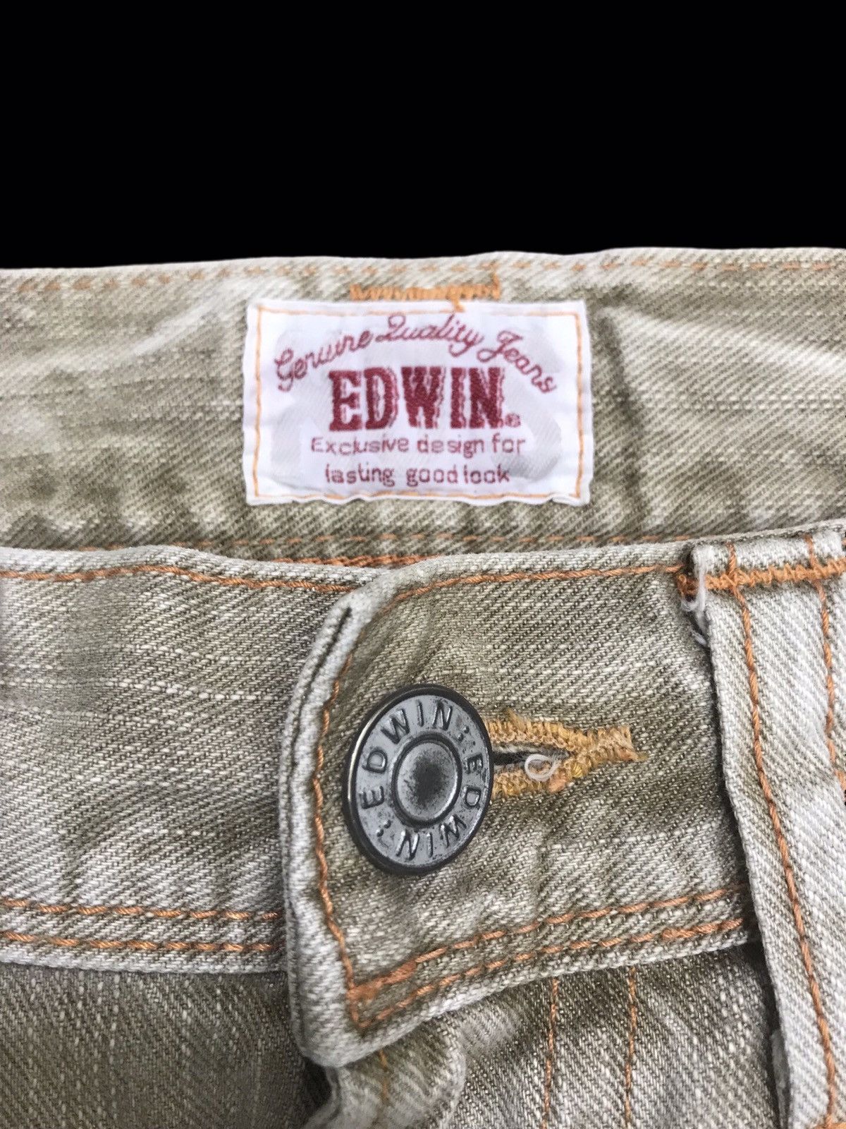 Edwin 💥FLARE💥 Archival Edwin Rusty Buckle Back Jeans F238 Size US 34 / EU 50 - 7 Thumbnail