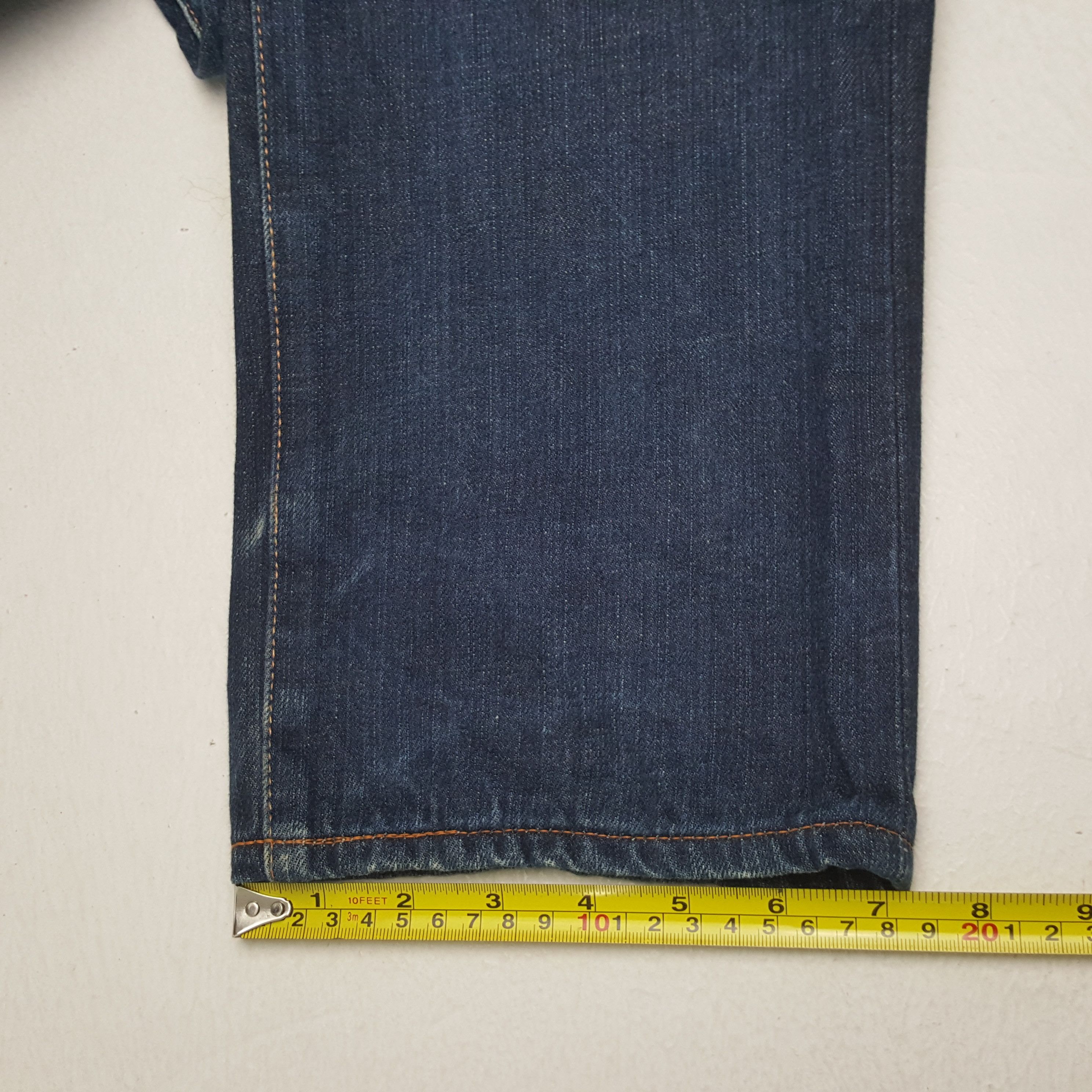Evisu × Japanese Brand × Vintage Vintage EVISU Japanese Brand Daicock Custom Design Jeans Size US 29 - 11 Thumbnail