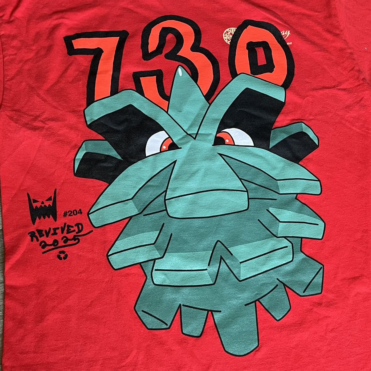 Asspizza Asspizza Babbitt Revived Pokemon Pineco 204 Graphic Logo Tee Size US L / EU 52-54 / 3 - 3 Thumbnail
