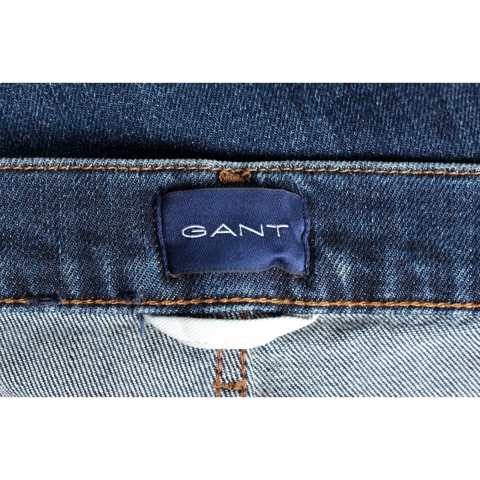 Gant GANT HAYES Slim Stretch Jeans Men 32/34 Blue Regular 5-Pocket Denim Stretch Size US 32 / EU 48 - 7 Thumbnail