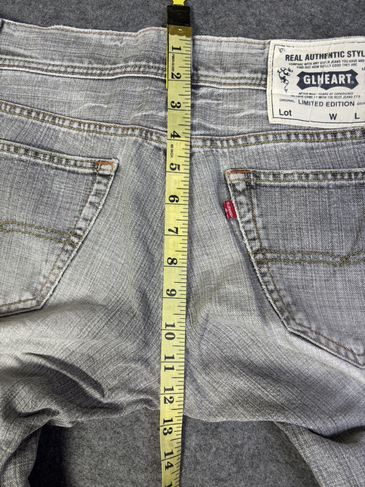 Japanese Brand 💥FLARE💥GLHEART LIMITED BLACK WASH FLARE DENIM F435 Size US 32 / EU 48 - 25 Thumbnail