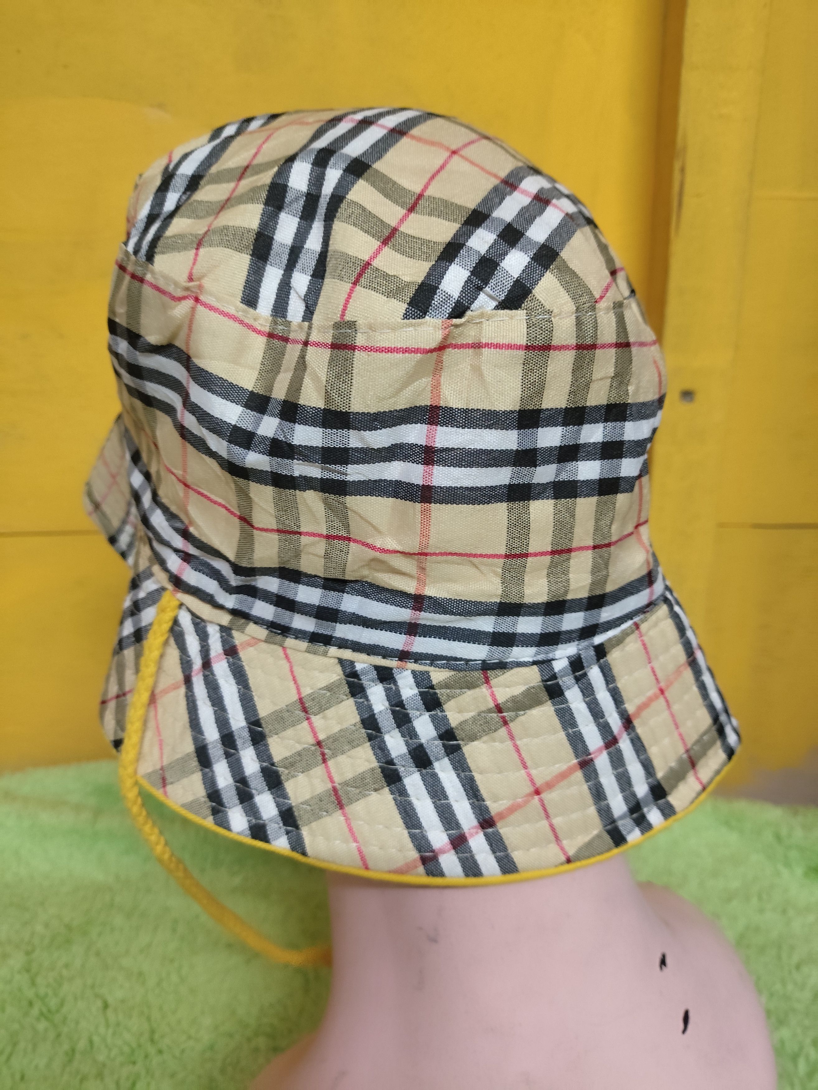 Designer Custom Made Like Burberri Design Hat Cap Streetwear Size ONE SIZE - 7 Thumbnail