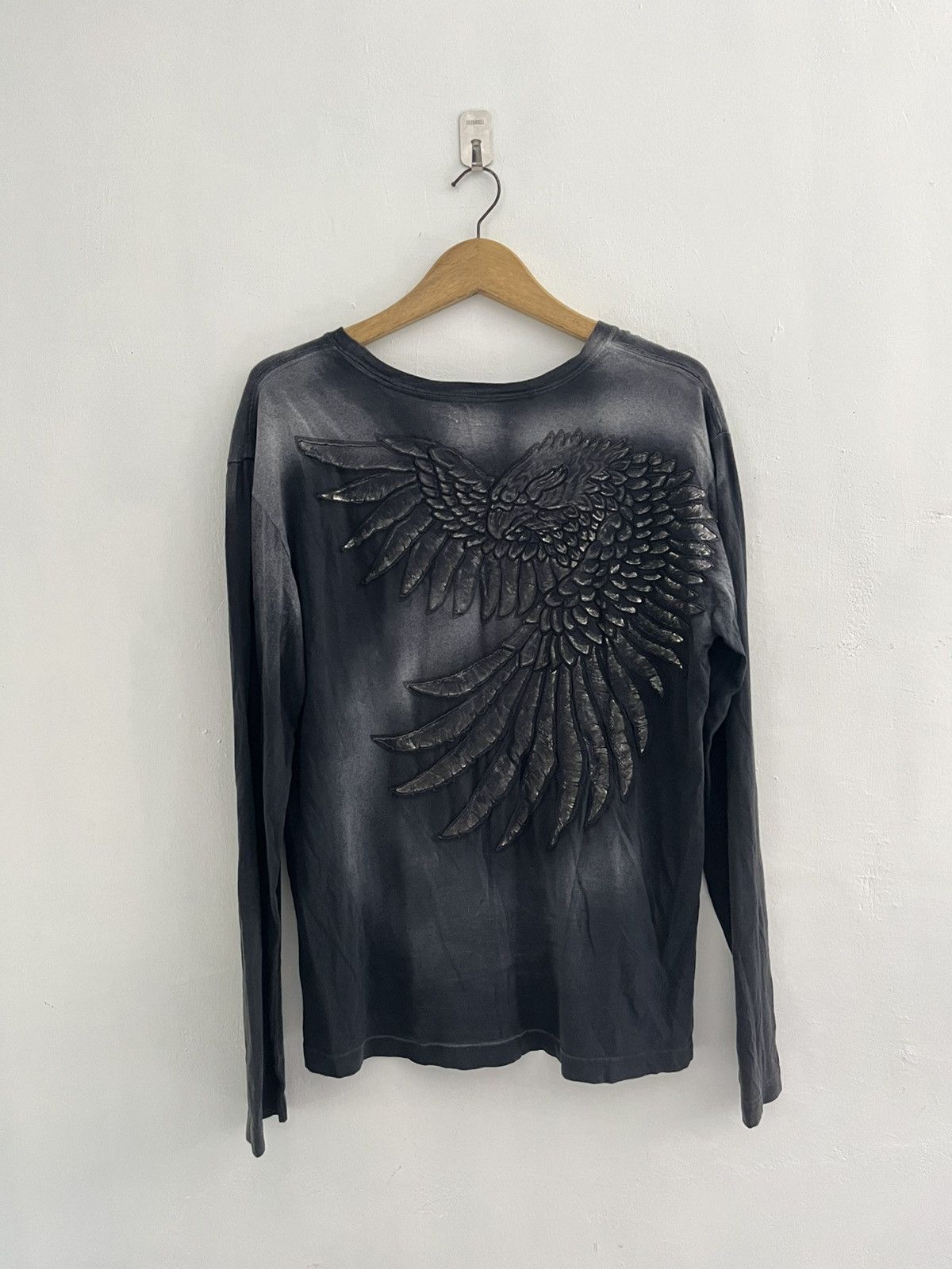 Affliction Vintage affluence washed goth longsleeve tshirt Size US L / EU 52-54 / 3 - 2 Thumbnail