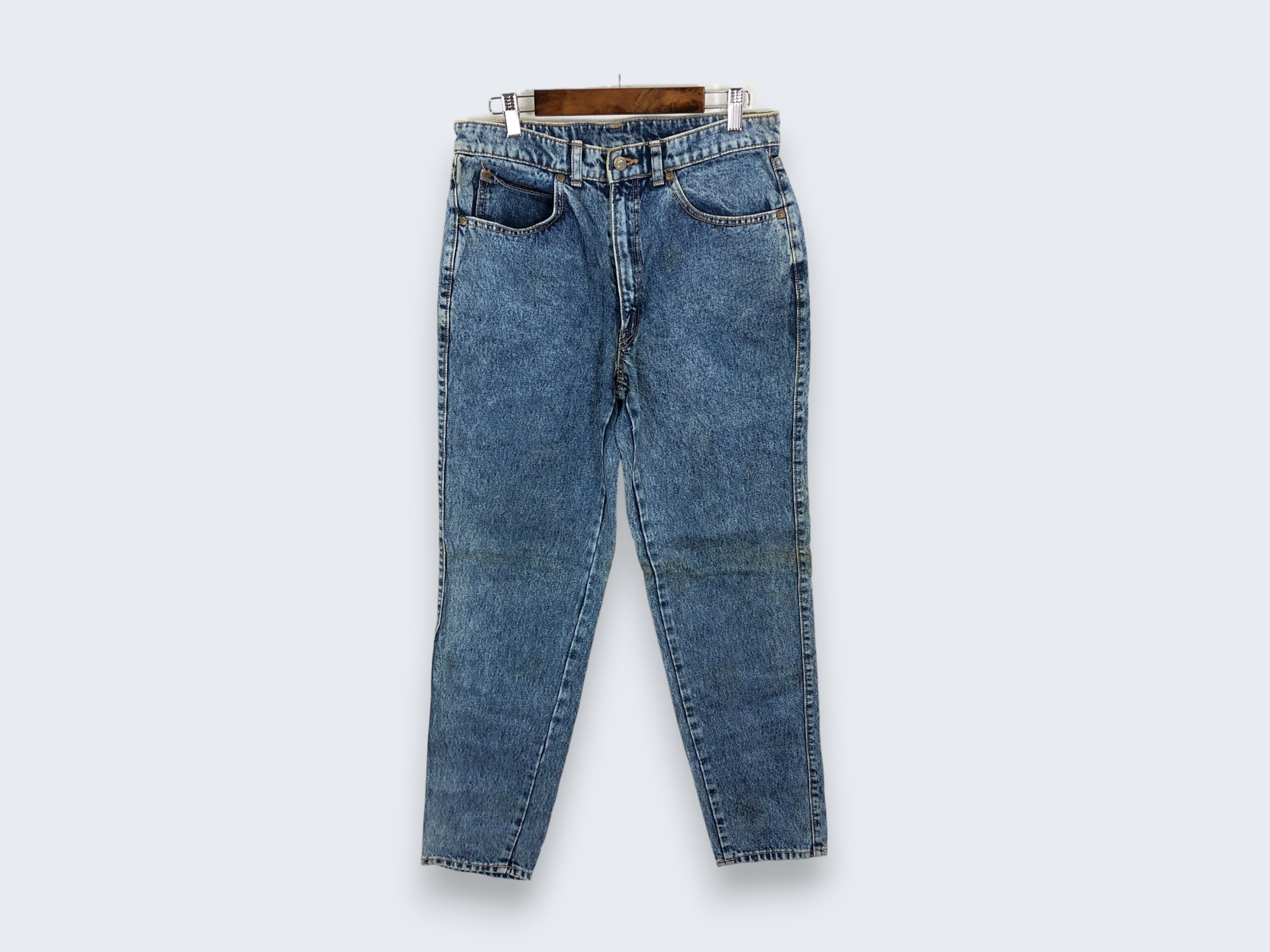 Japanese Brand × Vintage Checheberry Tappered Jeans 30 x 30 L1312W Size 30" / US 8 / IT 44 - 1 Thumbnail