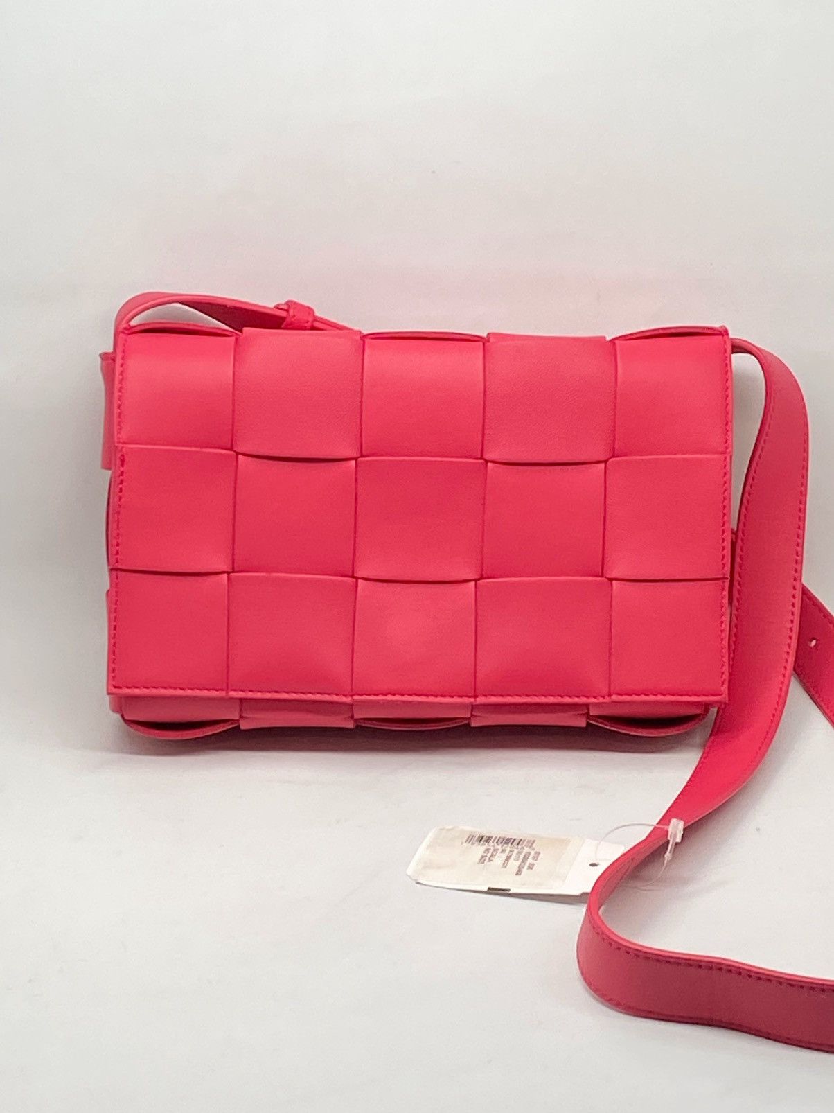Bottega Veneta Bottega Veneta The Cassette Intreccio Leather Crossbody Bag Size ONE SIZE - 3 Thumbnail