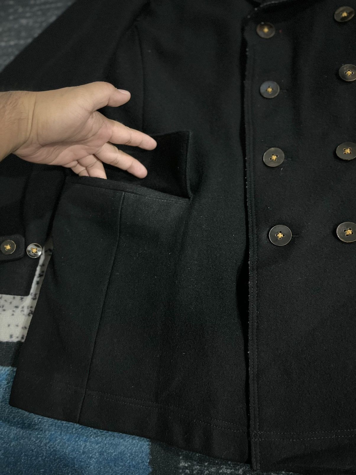45rpm 45rpm Wool Double Breasted Jacket Size US XL / EU 56 / 4 - 9 Thumbnail