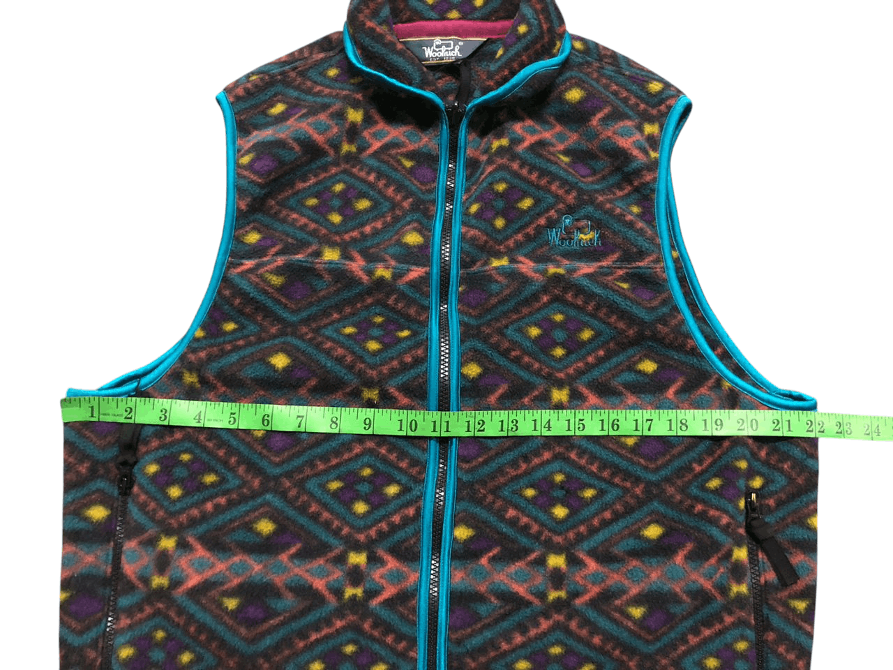 Woolrich Woolen Mills Vintage Woolrich Polartec Native Vest Rare Design Size US M / EU 48-50 / 2 - 18 Thumbnail