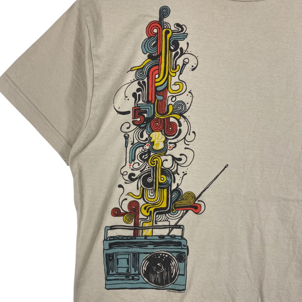 Band Tees × Vintage Vintage 00's MAROON 5 American Pop Rock Band Tee Shirt Size US M / EU 48-50 / 2 - 2 Thumbnail