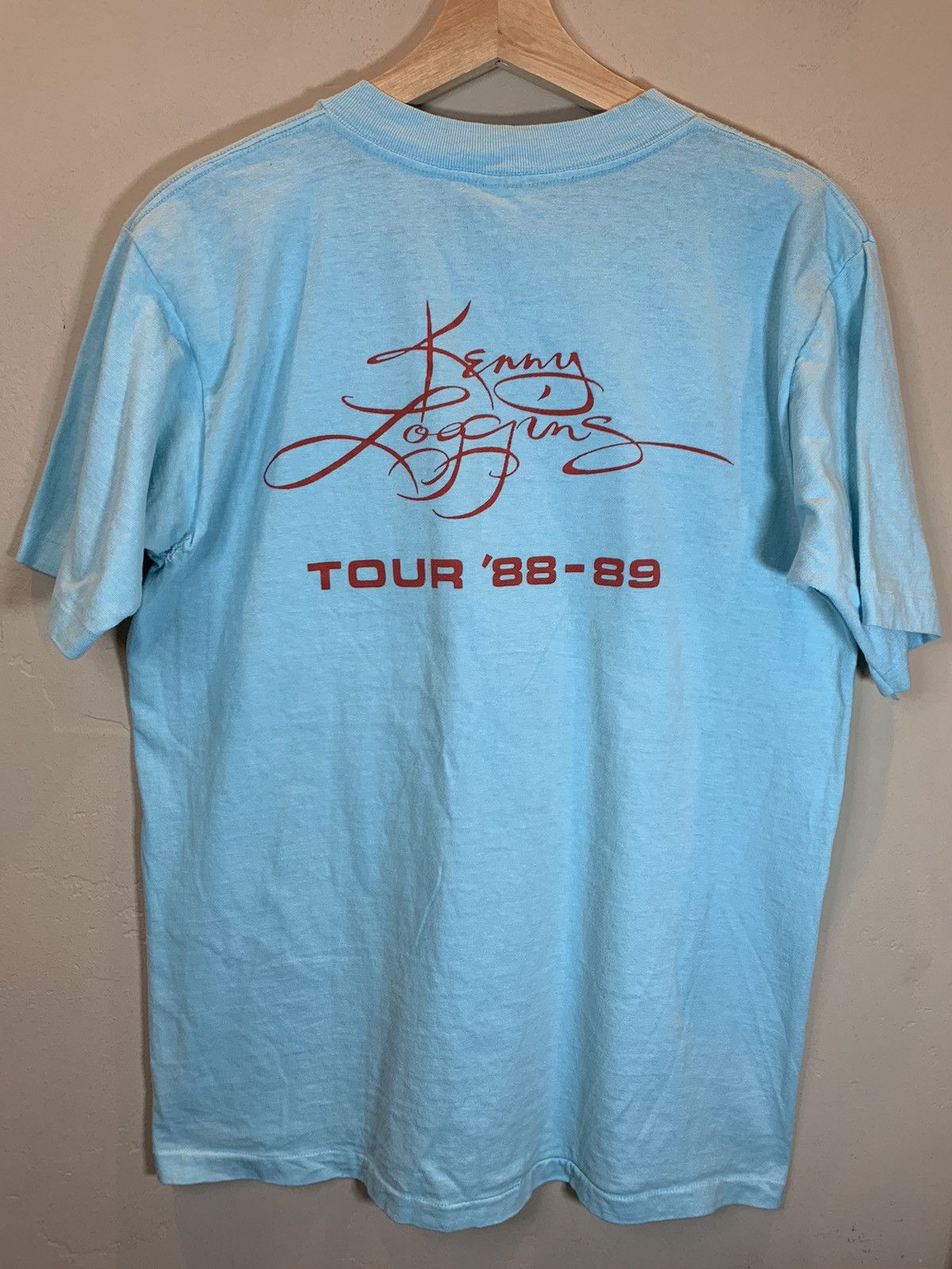 Band Tees × Vintage *RARE* Vintage 80’s Kenny Loggins Back To Avalon Tour Shirt Size US L / EU 52-54 / 3 - 2 Thumbnail