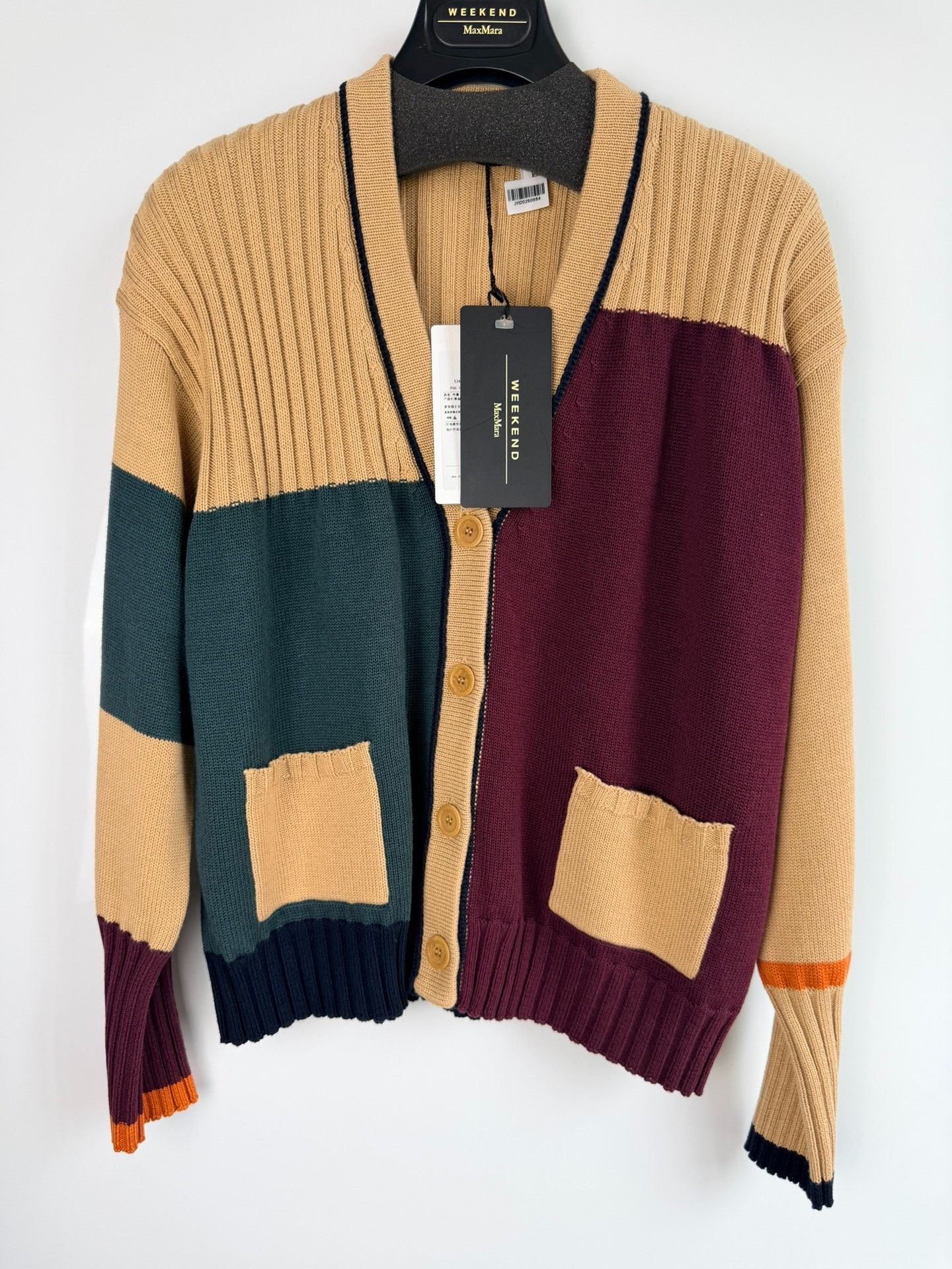 Max Mara Max Mara Knit Cotton Multi Sweater s Men Size US S / EU 44-46 / 1 - 1 Thumbnail