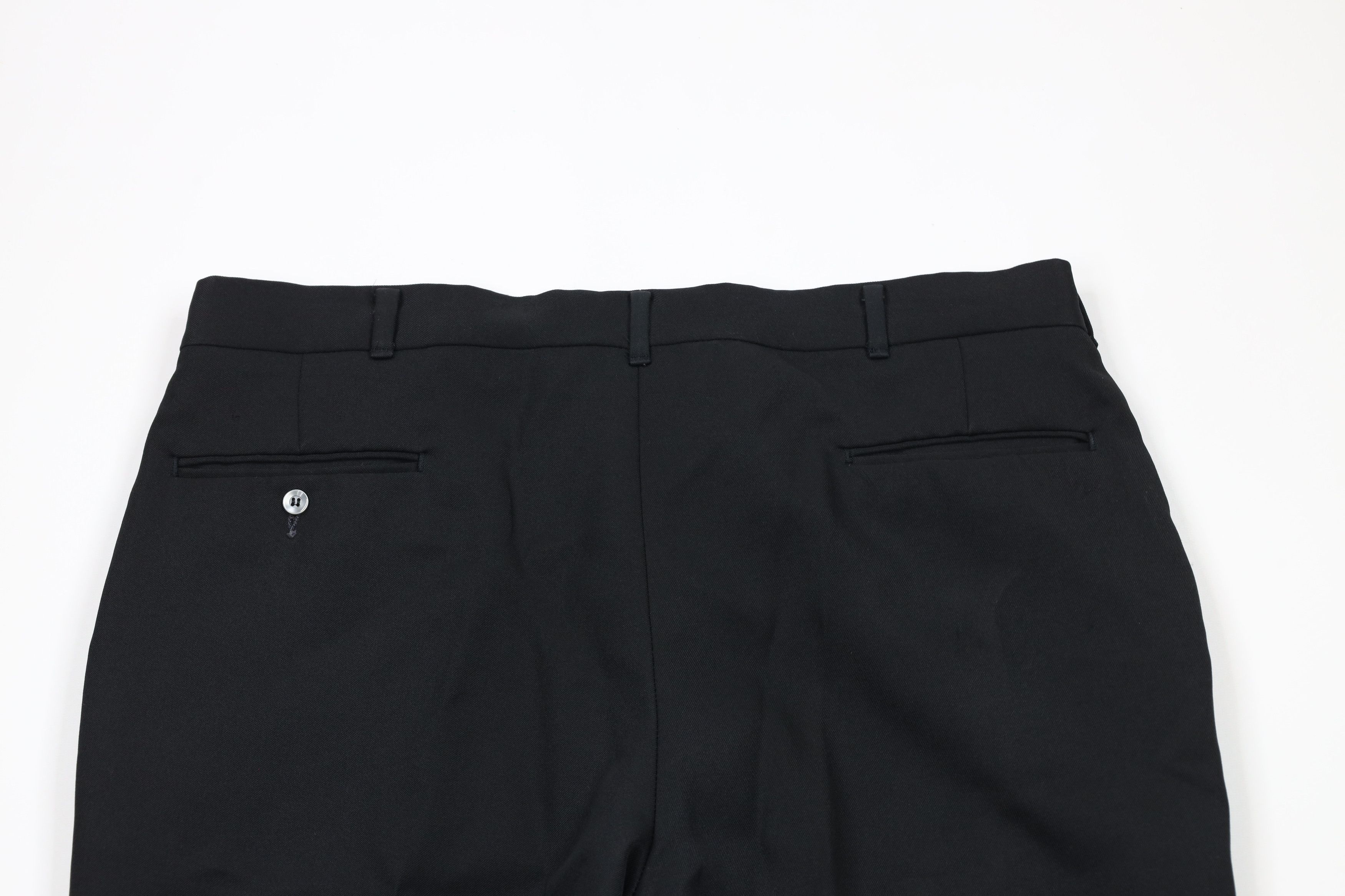 Vintage Vintage 70s Streetwear Bell Bottoms Chino Pants Black USA Size US 38 / EU 54 - 9 Thumbnail