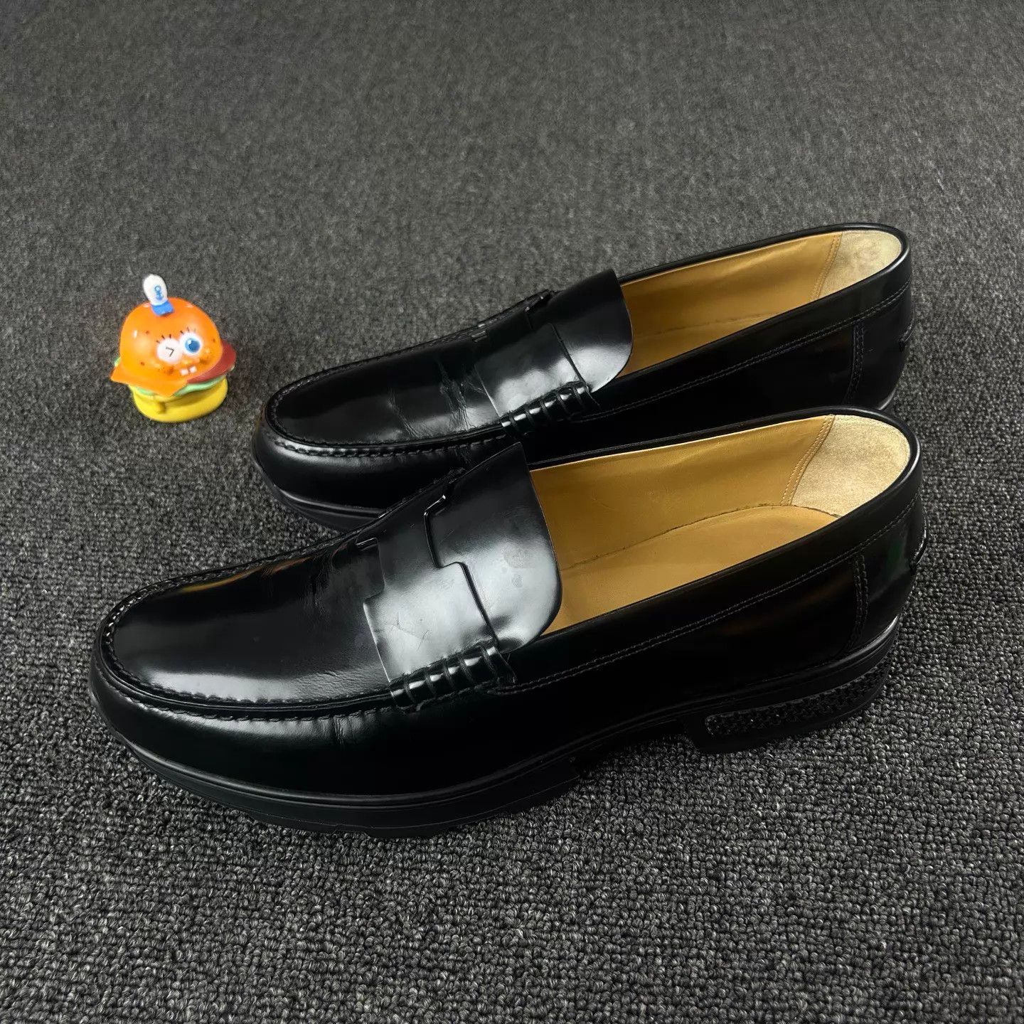 Hermes Hermes Black Calfskin Loafer 41 - Lightly Worn Size US 8 / EU 41 - 1 Thumbnail