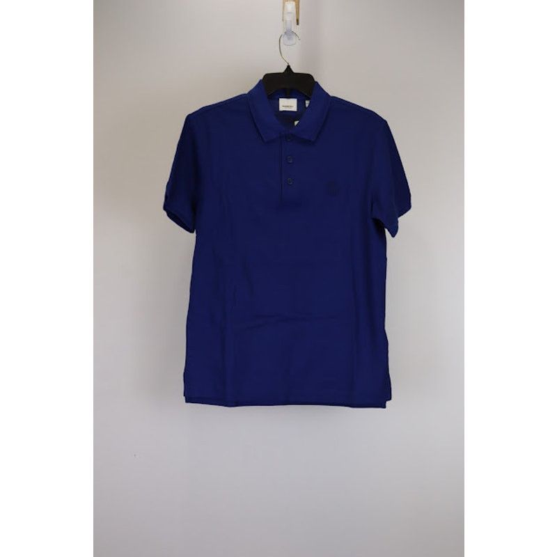Burberry o1rshd1 Polo Shirt in Deep Royal Blue Size US S / EU 44-46 / 1 - 1 Thumbnail