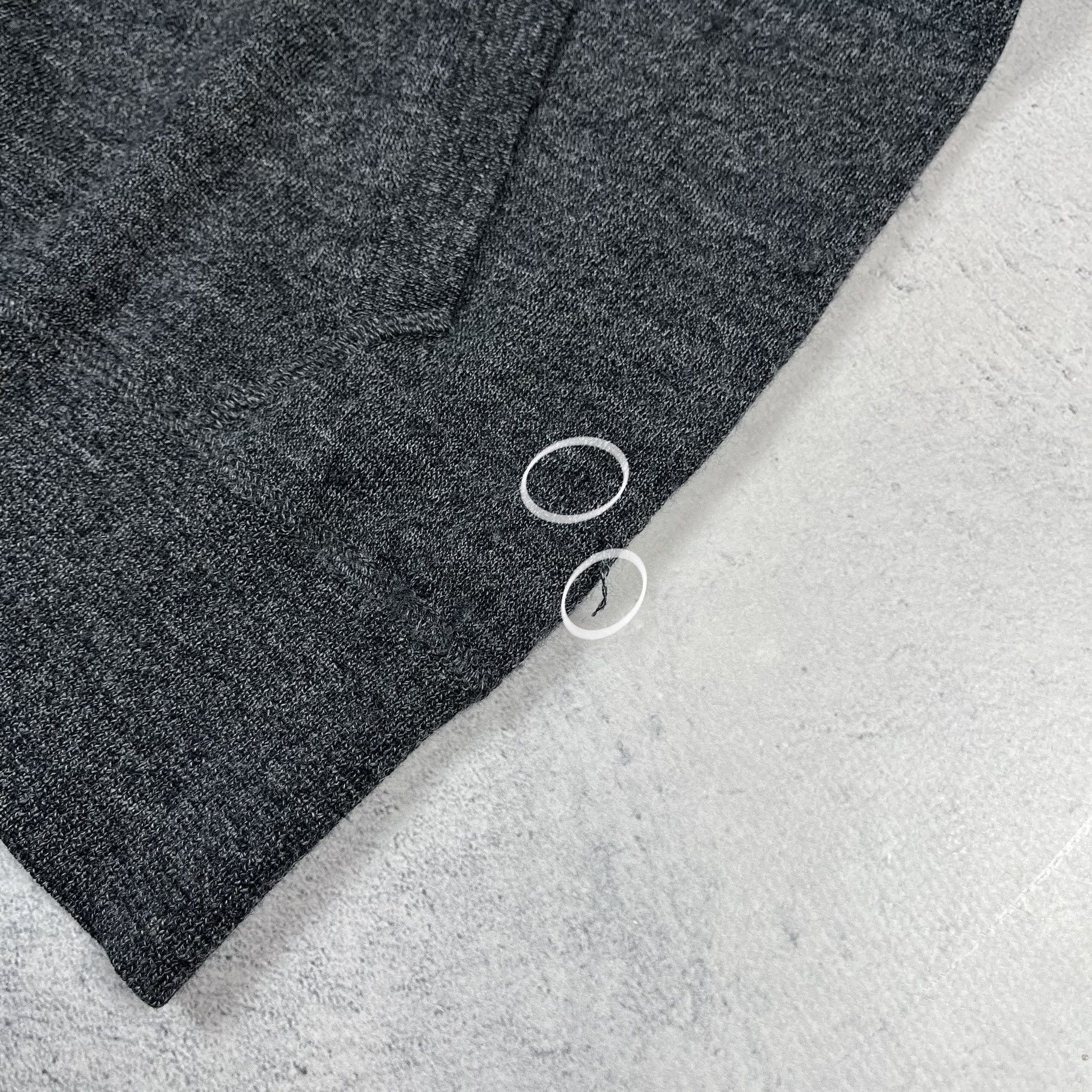 Allsaints Luxury AllSaints Mode Merino Wool Hoodie Size US L / EU 52-54 / 3 - 18 Thumbnail
