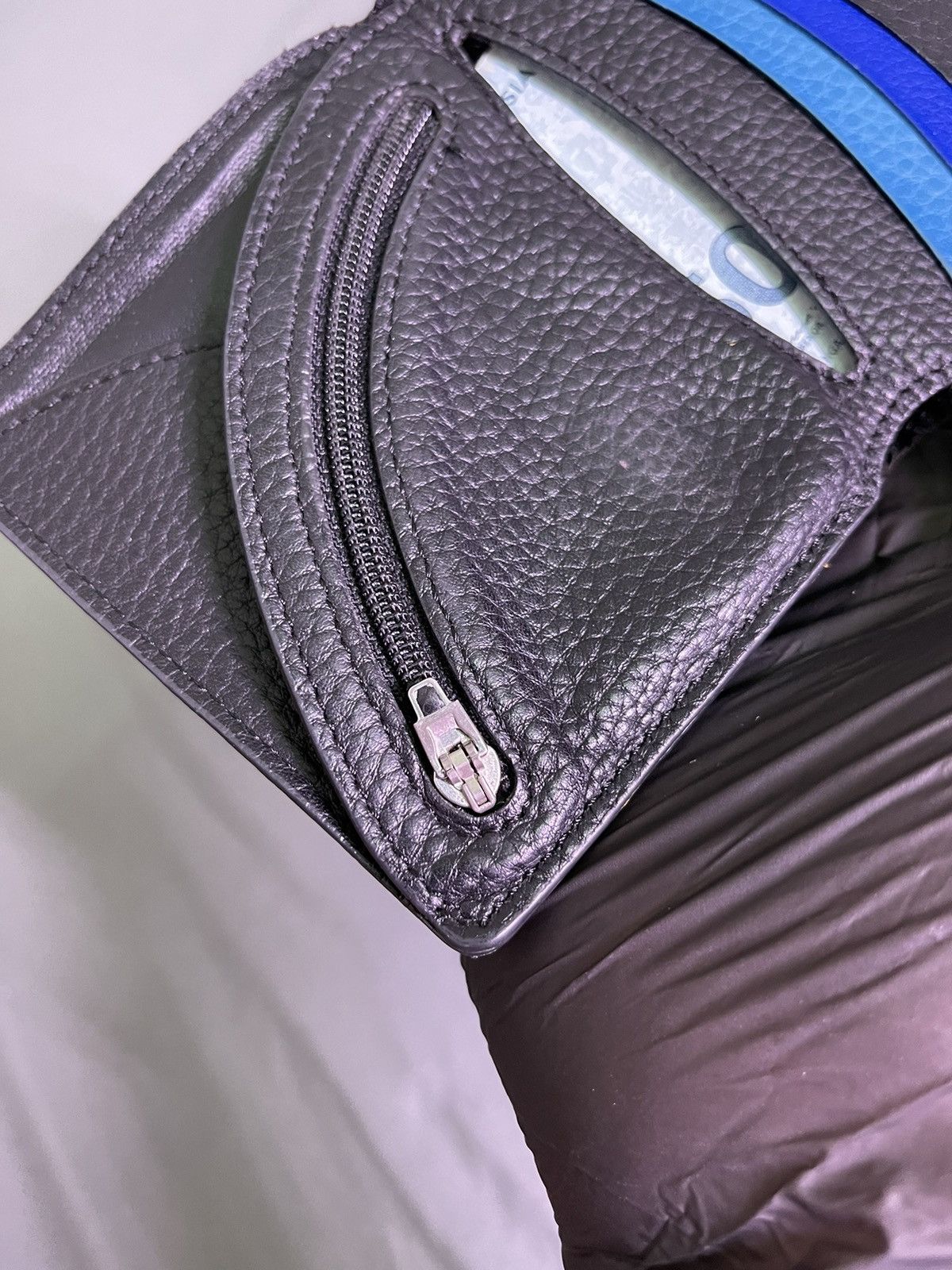 Japanese Brand leather Air Wallet Made In Japan Size ONE SIZE - 5 Thumbnail