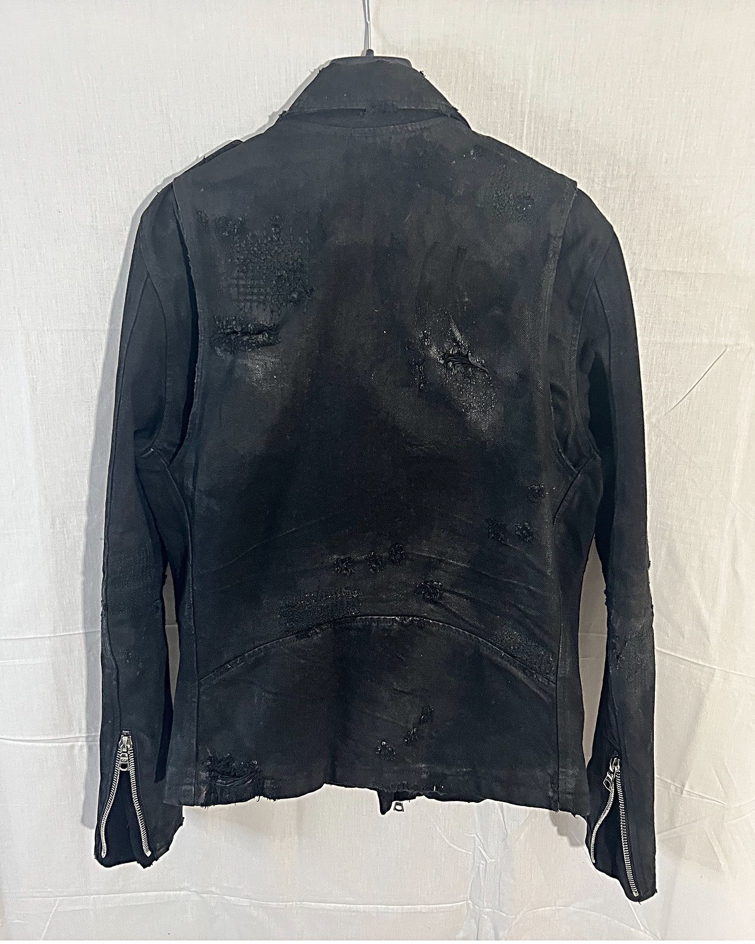 Amiri Great Distressed Biker Jacket Size US M / EU 48-50 / 2 - 6 Thumbnail