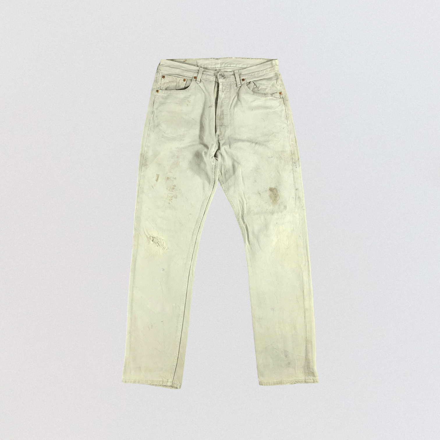 Levi's × Vintage 90s Vintage Light Wash Levis 501 Jeans-JM2446 Size US 32 / EU 48 - 1 Thumbnail