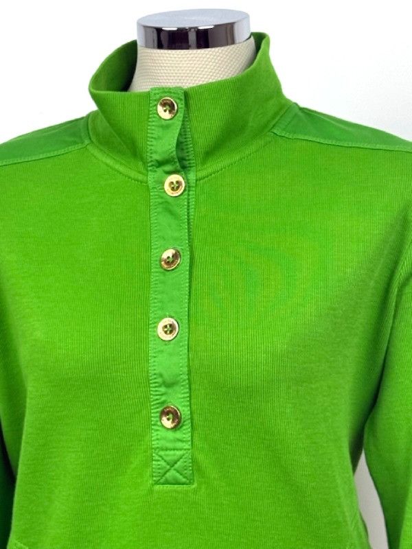 Lauren Ralph Lauren Maglione Ralph Lauren Verde Cotone Donna M Size M / US 6-8 / IT 42-44 - 3 Thumbnail
