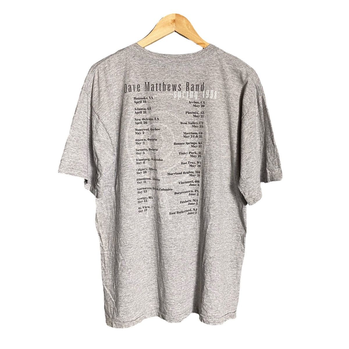Band Tees × Vintage Vintage 90s Dave Matthews Tour Band Tee Size US L / EU 52-54 / 3 - 3 Thumbnail