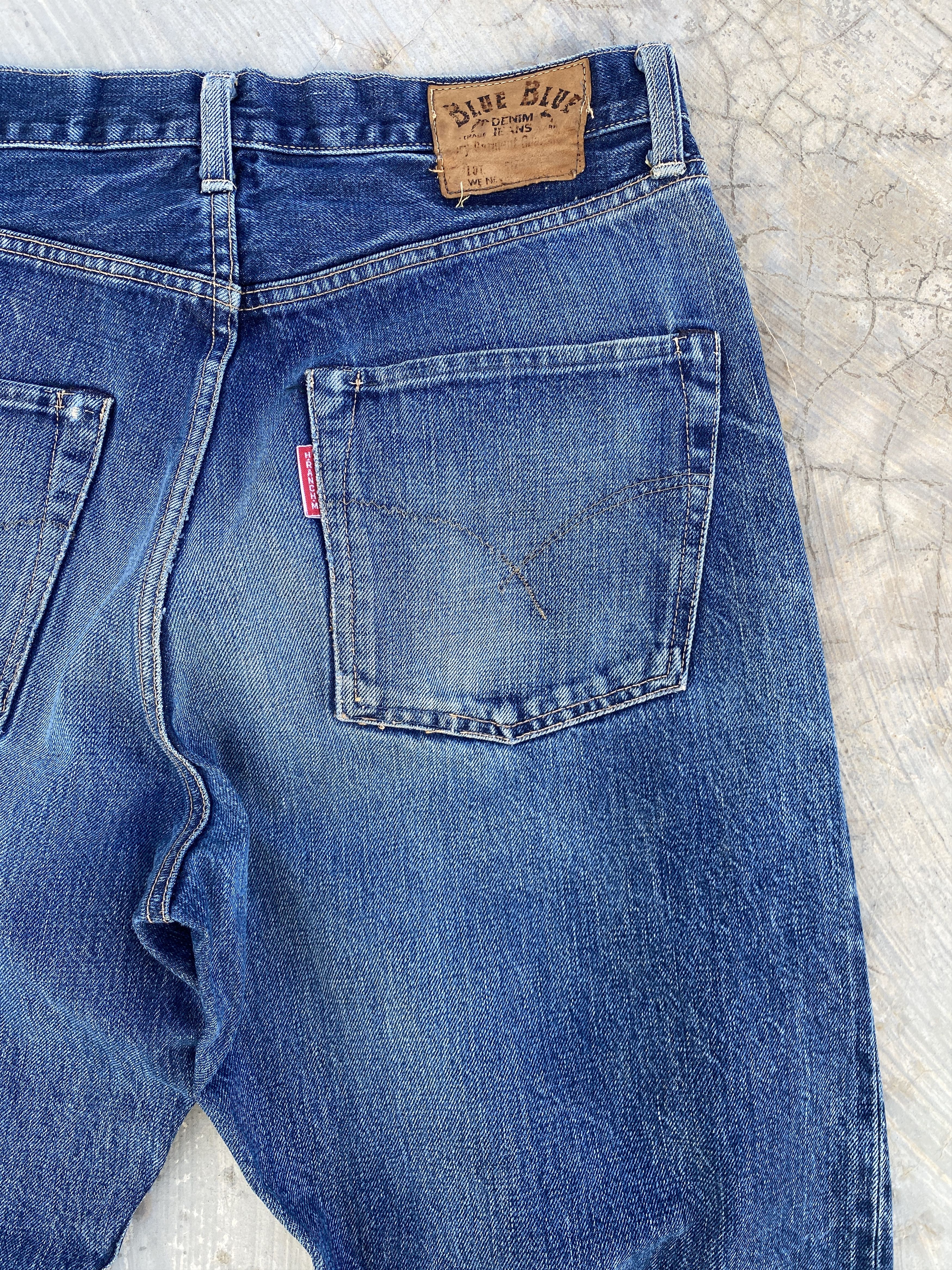 Blue Blue Japan Blue Blue by Hollywood Ranch Market Selvedge Jeans Size US 34 / EU 50 - 7 Thumbnail