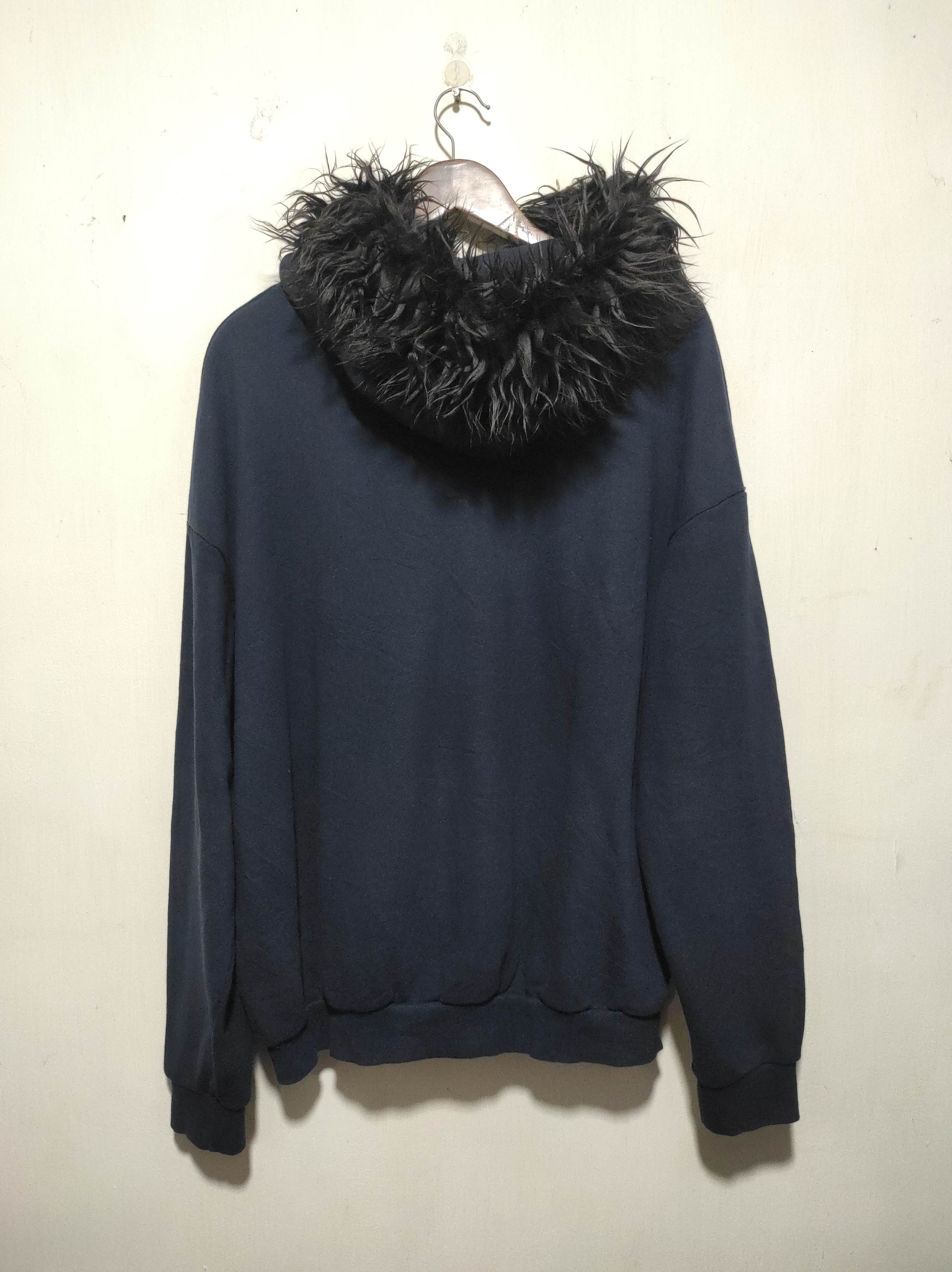 Come N.Y.C Boxy Zip Fur Hoodie LGB IfSixWasNine style