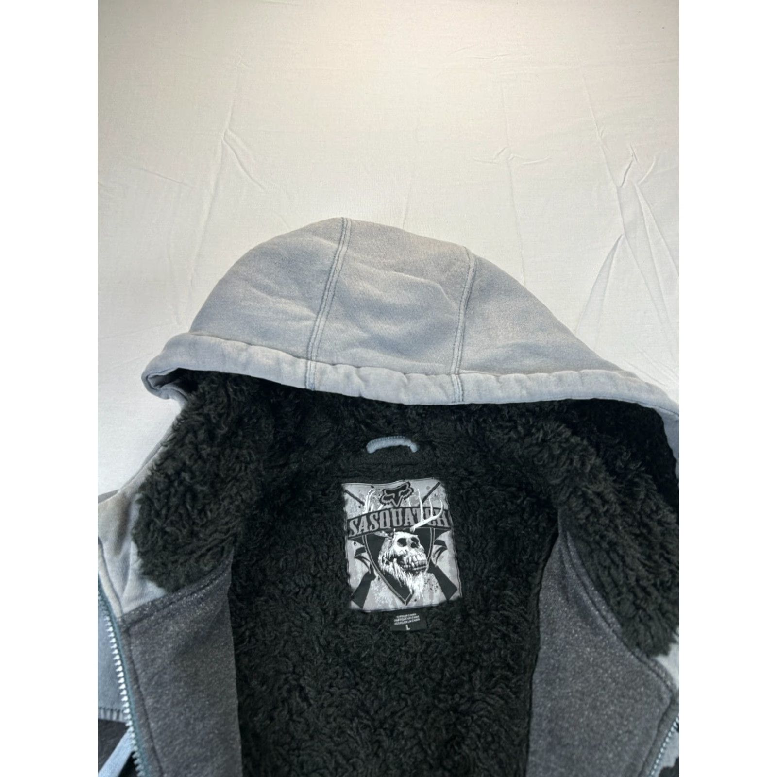 Vintage VINTAGE Fox Hoodie Jacket Mens Large Black Full Zip Y2K Skater Style Retro Size US L / EU 52-54 / 3 - 6 Thumbnail