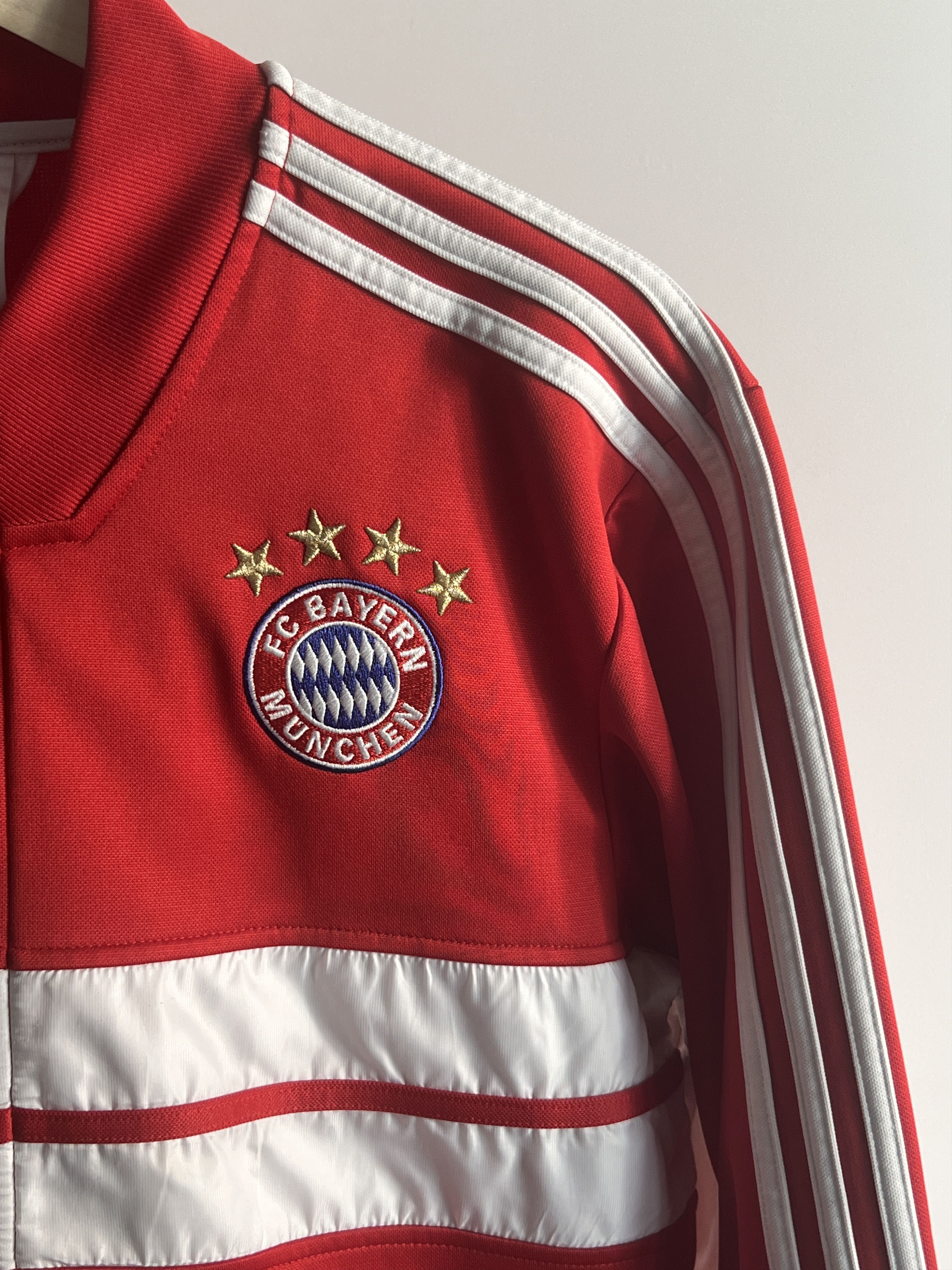 Adidas × Vintage Track Jacket Adidas Bayern Munchen 2013 Soccer Vintage Size US S / EU 44-46 / 1 - 3 Thumbnail