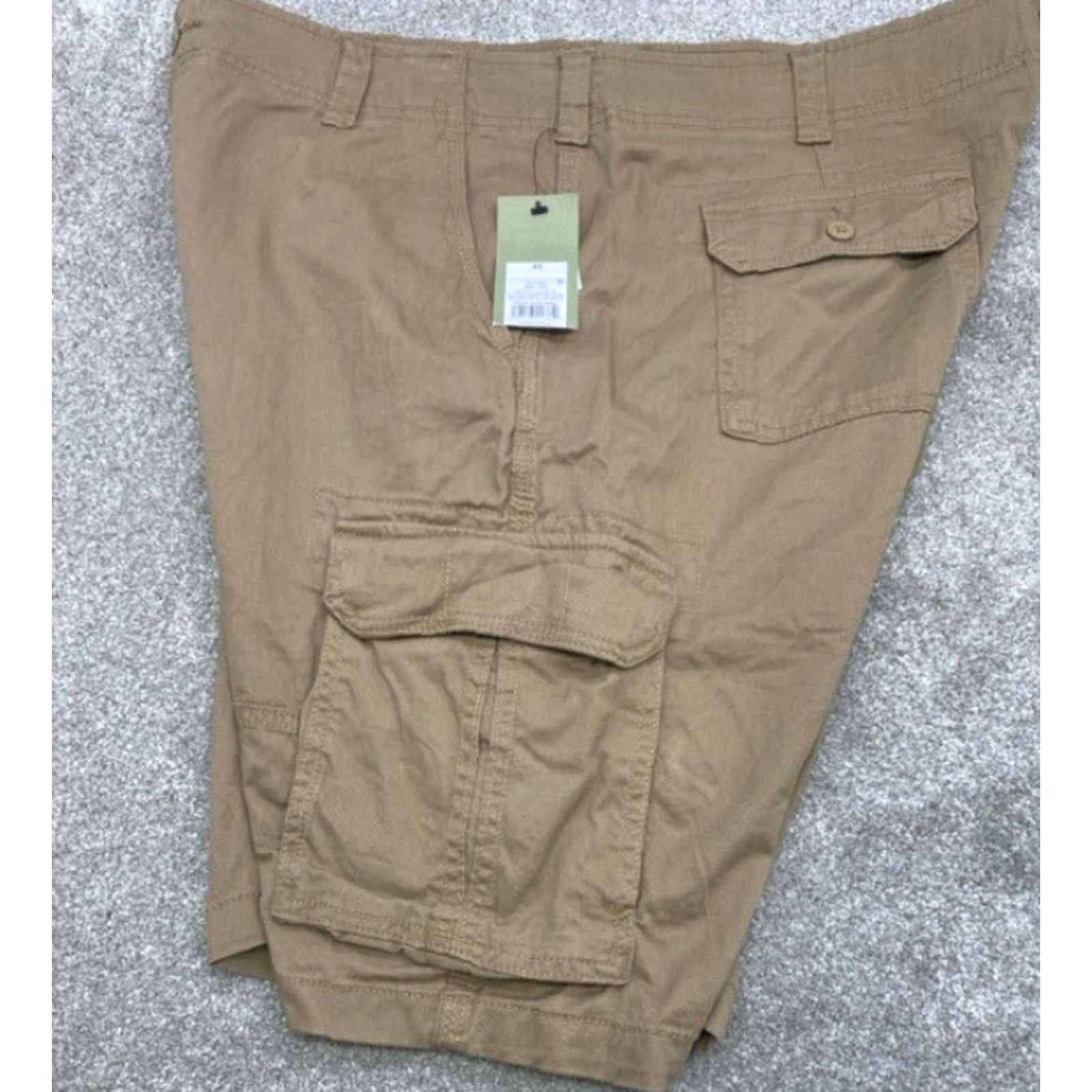 Vintage VINTAGE Goodfellow Cargo Shorts Men's 40 Brown Stretch NWT 4676 Size US 40 / EU 56 - 5 Thumbnail