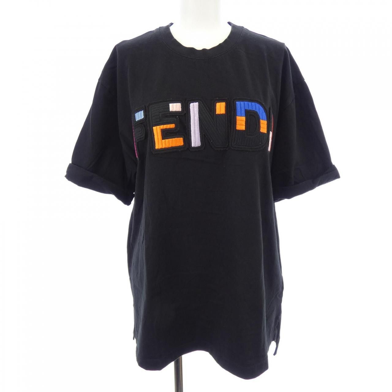 Fendi Fendi Fendi T Shirt Textile T-Shirts FS7011A8FW DUTY FREE for USA Size ONE SIZE - 1 Thumbnail