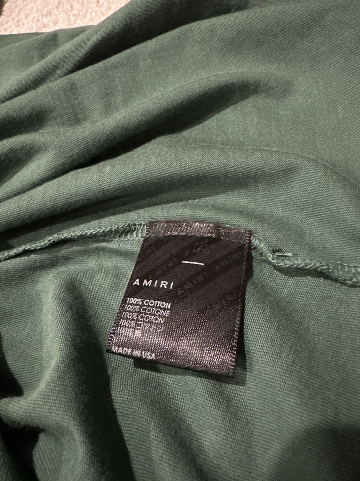 Amiri Amiri Green Tiger Shirt Size US M / EU 48-50 / 2 - 4 Thumbnail