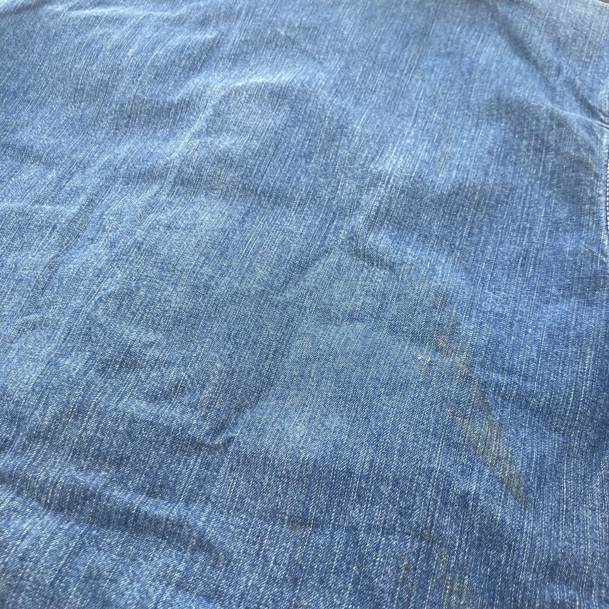 Blue Blue Japan VINTAGE BLUE BLUE ARIGATO DENIM CHORE JACKET Size US M / EU 48-50 / 2 - 9 Thumbnail