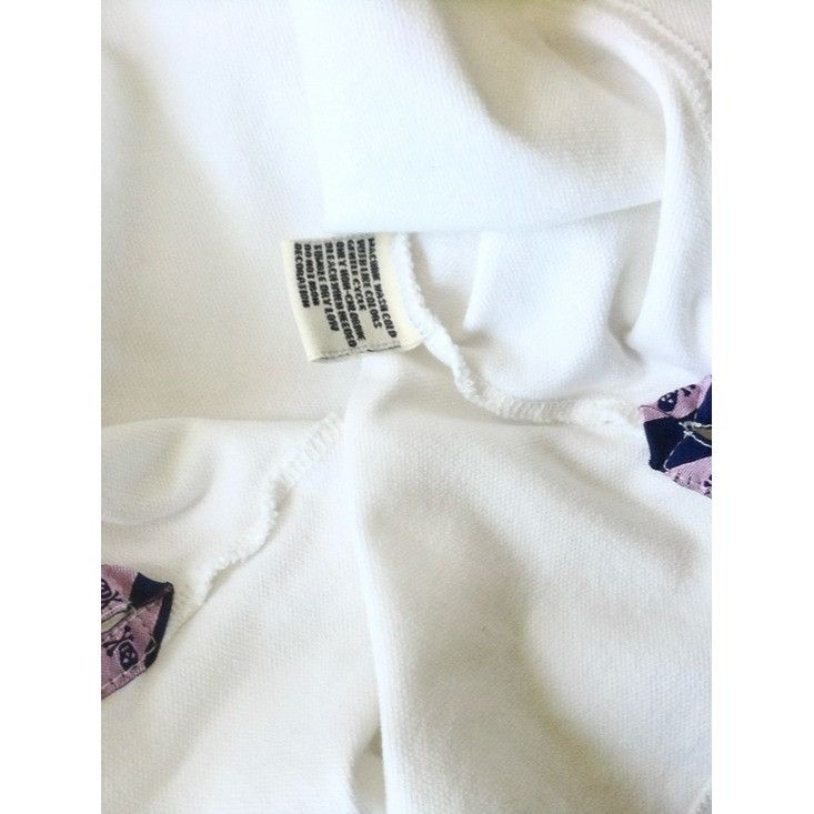 Rugby Ralph Lauren Vintage Ralph Lauren Rugby Skull & Crossbones Polo Shirt Whi Size M / US 6-8 / IT 42-44 - 5 Thumbnail
