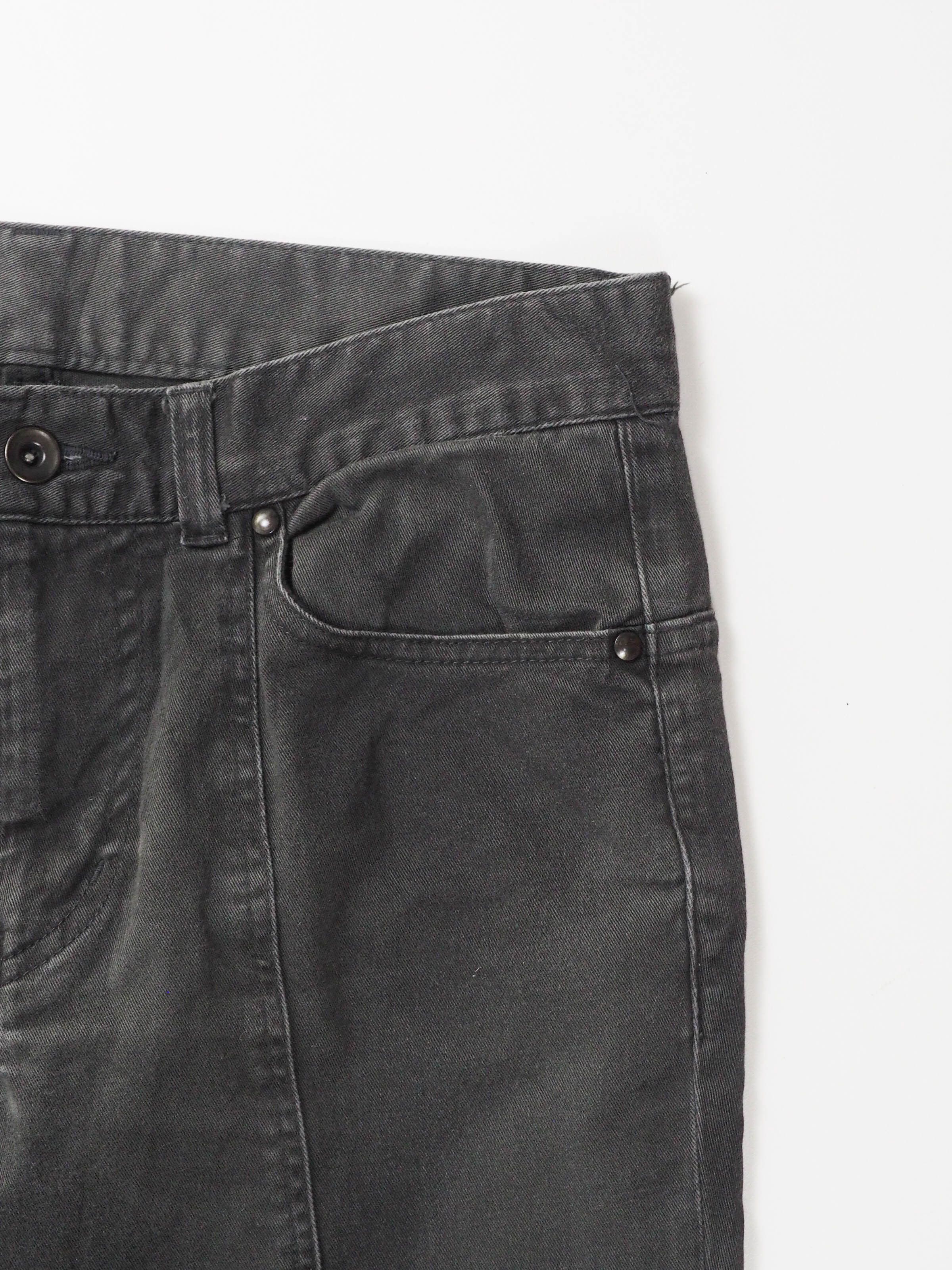 Shellac Shellac Japan Slim-Fit Knee Zip Paneled Denim Size US 30 / EU 46 - 3 Thumbnail