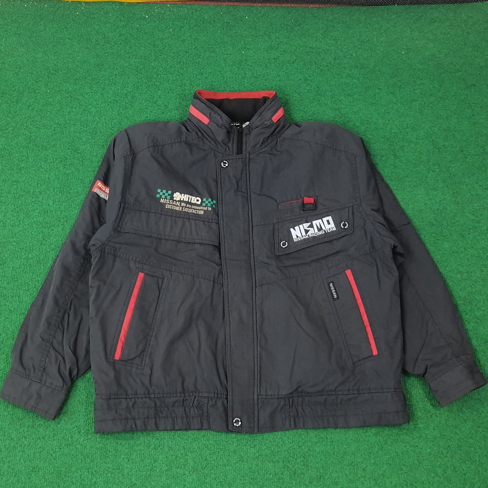 Japanese Brand Vintage NISSAN Red Stage Custom Nismo Logo Jacket C263N27 Size US L / EU 52-54 / 3 - 3 Thumbnail