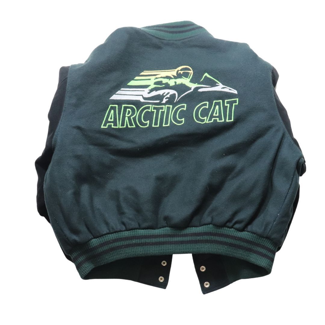 image of Vintage 90's Arctic Cat Bounty Hunter Bomber Jacket (Xl), Men's