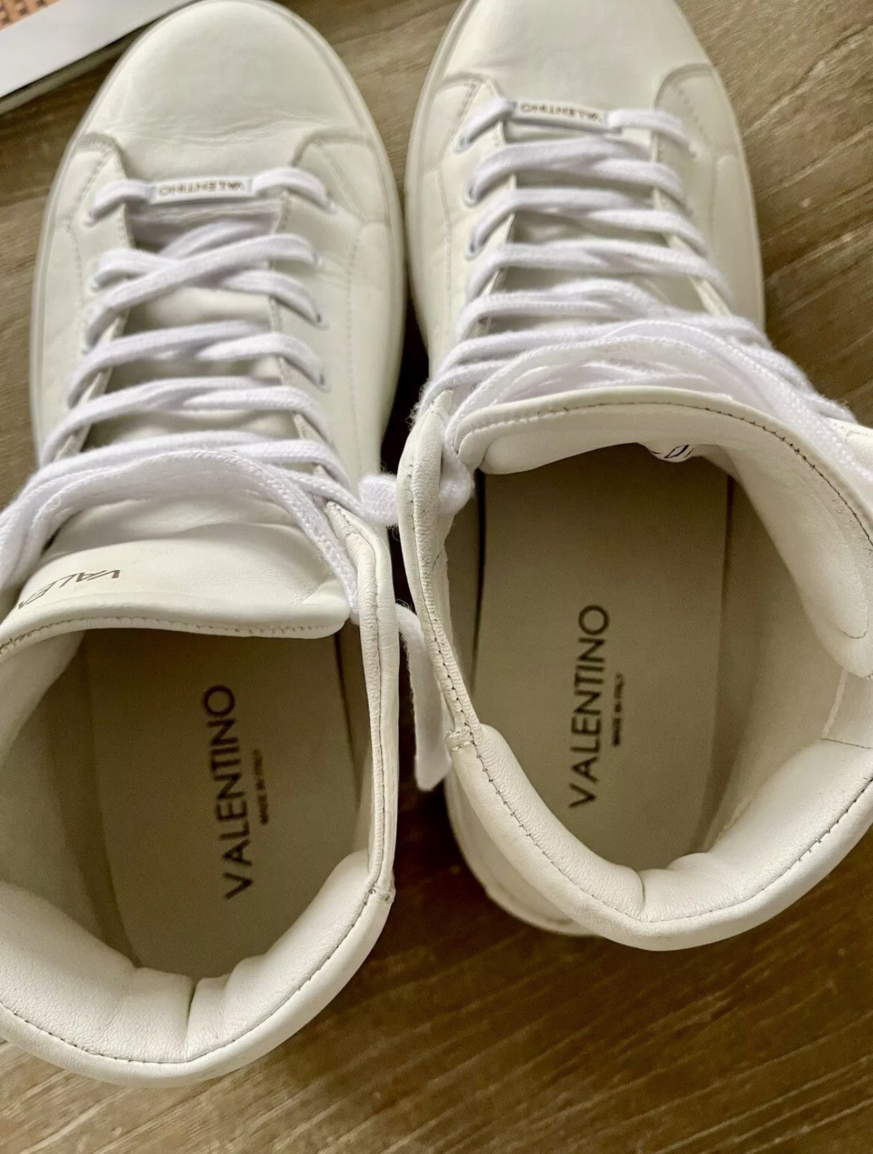 Valentino Valentino leather sneakers Size US 10.5 / EU 43-44 - 2 Thumbnail