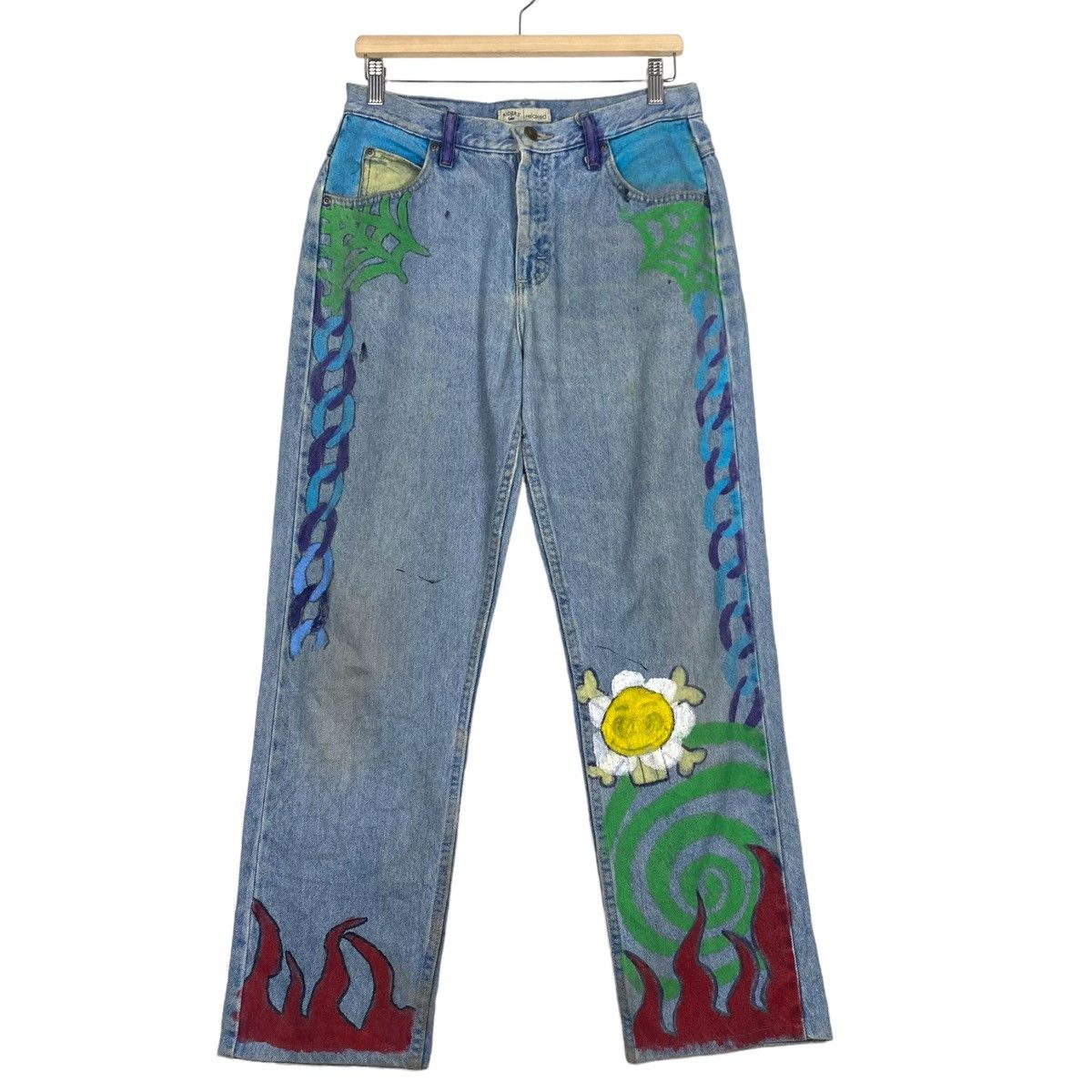 💥LEE RELAXED PAINTER CUSTOM DENIM JEAN