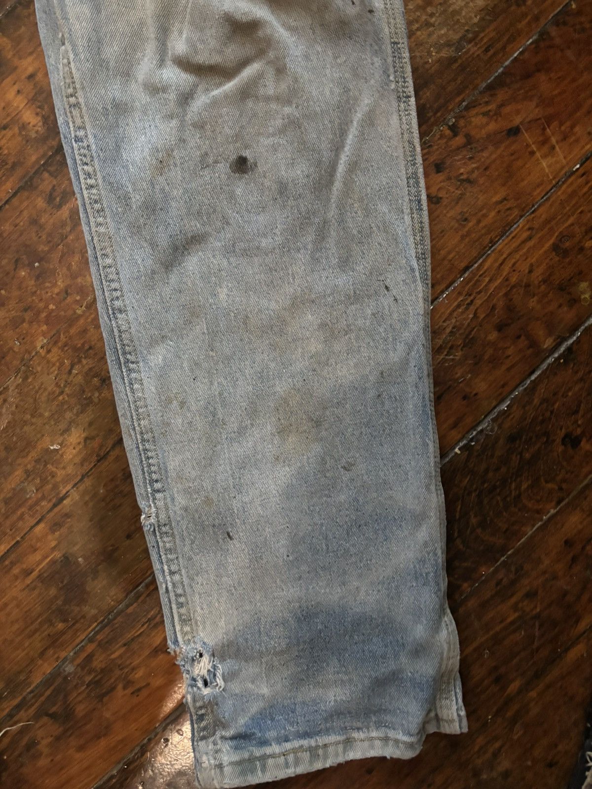 Lee Destroyed Carpenter Pants Size US 32 / EU 48 - 2 Thumbnail