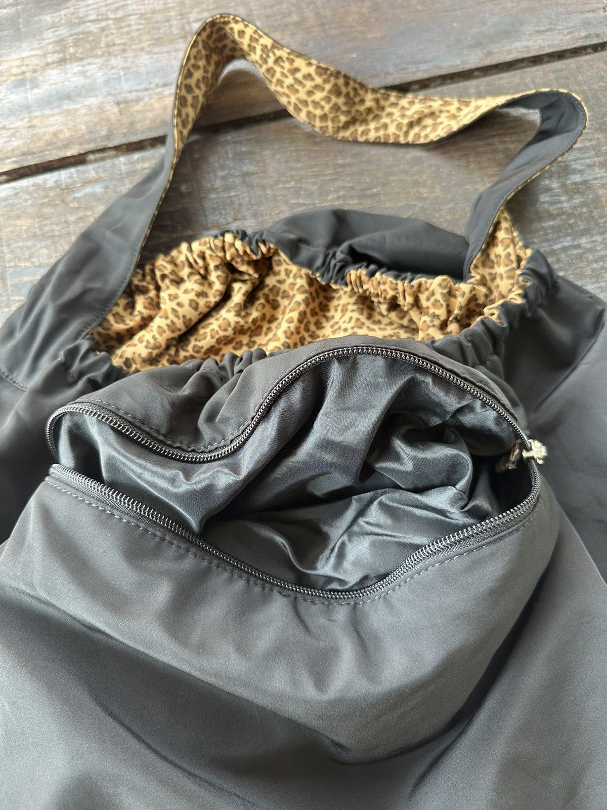 Bottega Veneta Bottega veneta Leopard riversible shoulder bag Size ONE SIZE - 14 Thumbnail