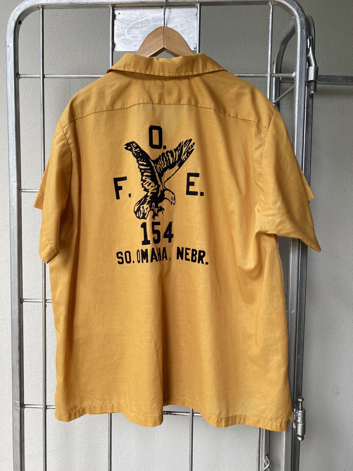 Vintage Hilton Yellow Embroidered Bowling Shirt Size S / US 4 / IT 40 - 8 Thumbnail